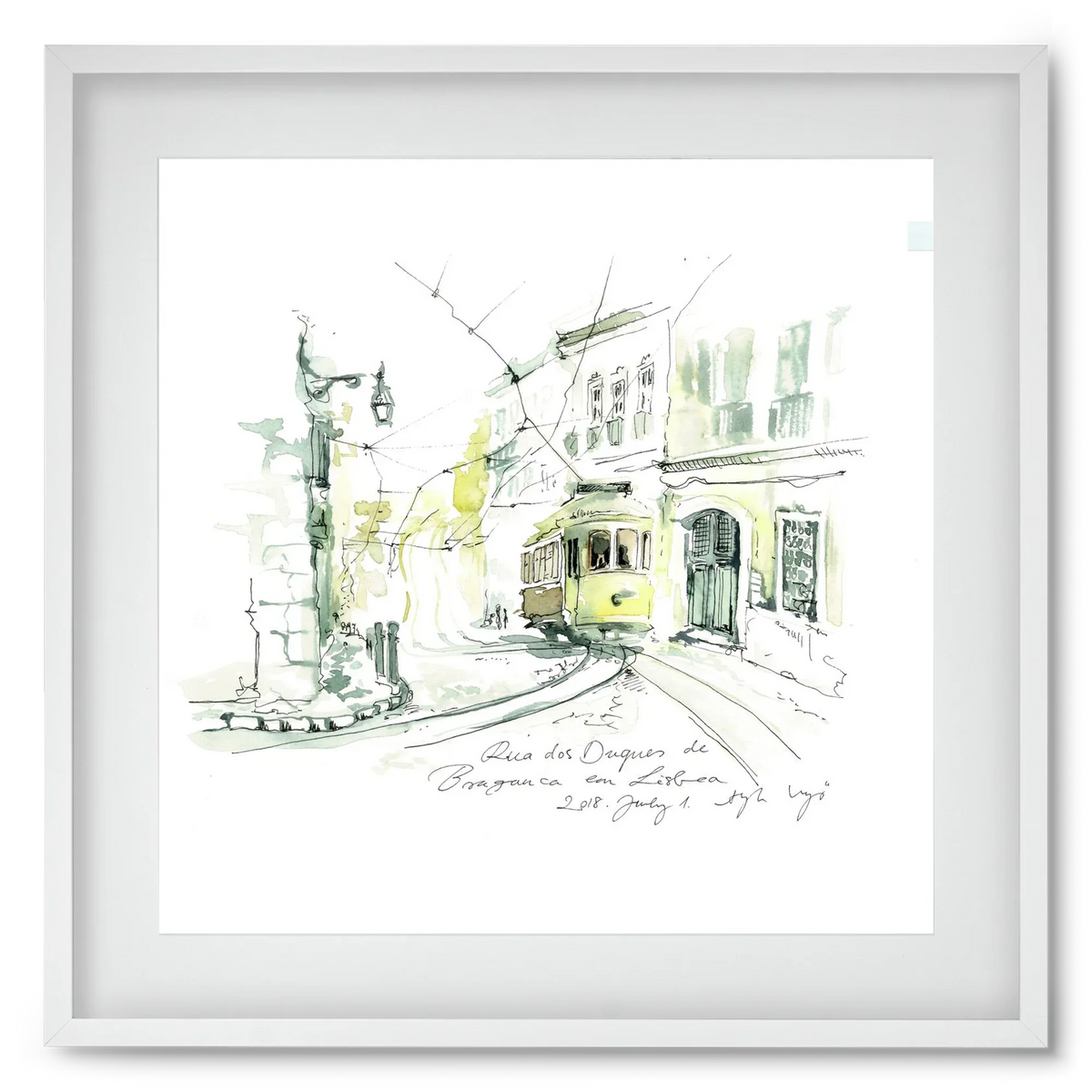 LISBON AQUARELLE NO.28 - artbridge