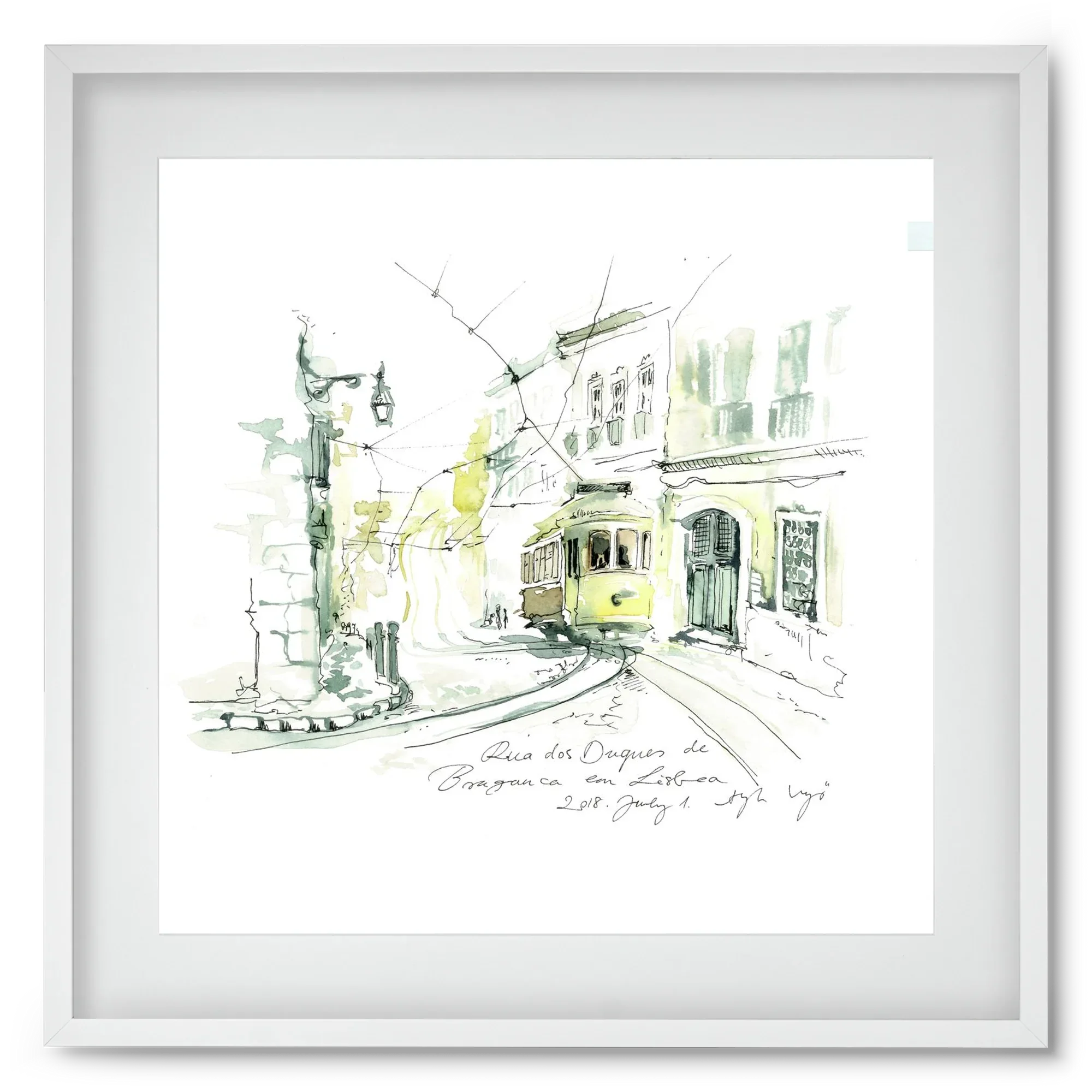 LISBON AQUARELLE NO.28 - artbridge