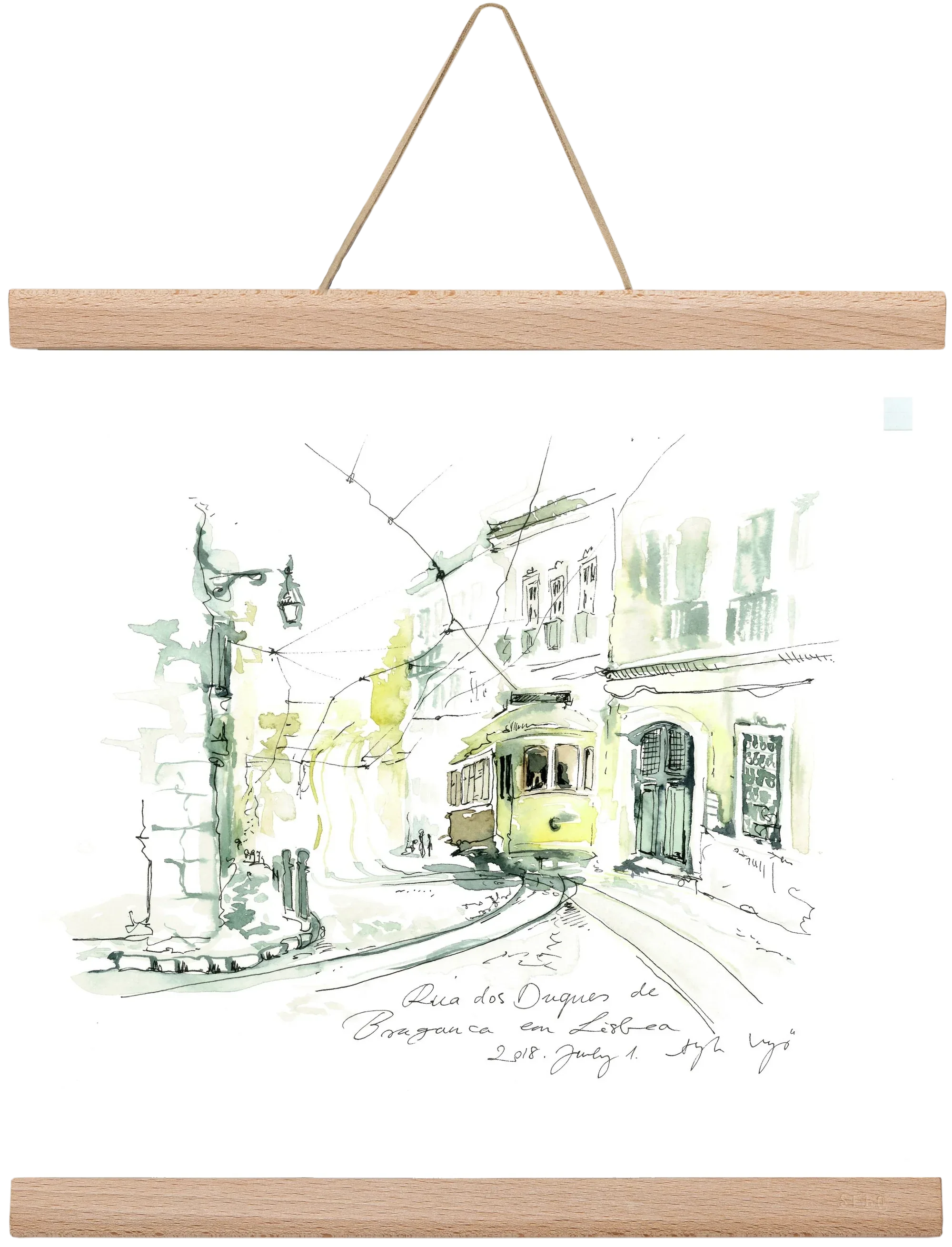 LISBON AQUARELLE NO.28 - artbridge