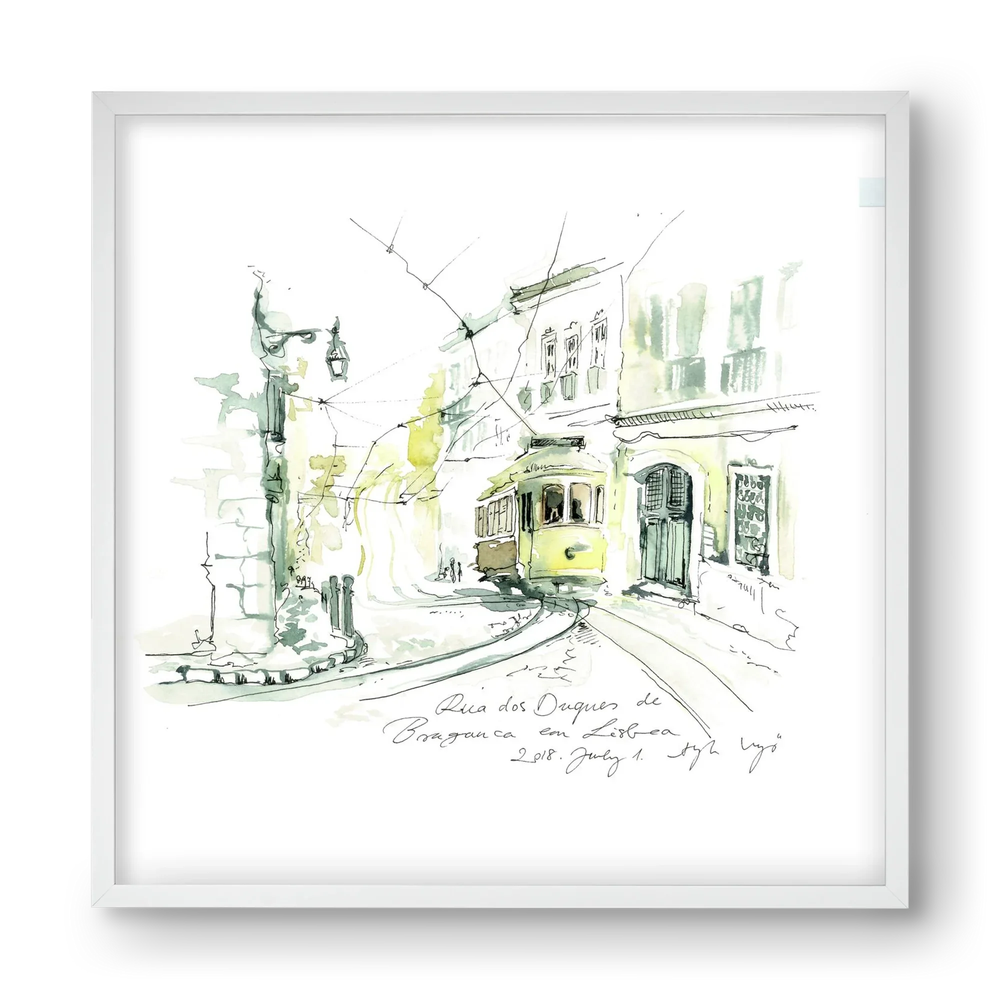 LISBON AQUARELLE NO.28 - artbridge