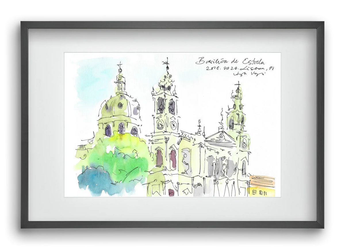 LISBON AQUARELLE NO.29 - artbridge