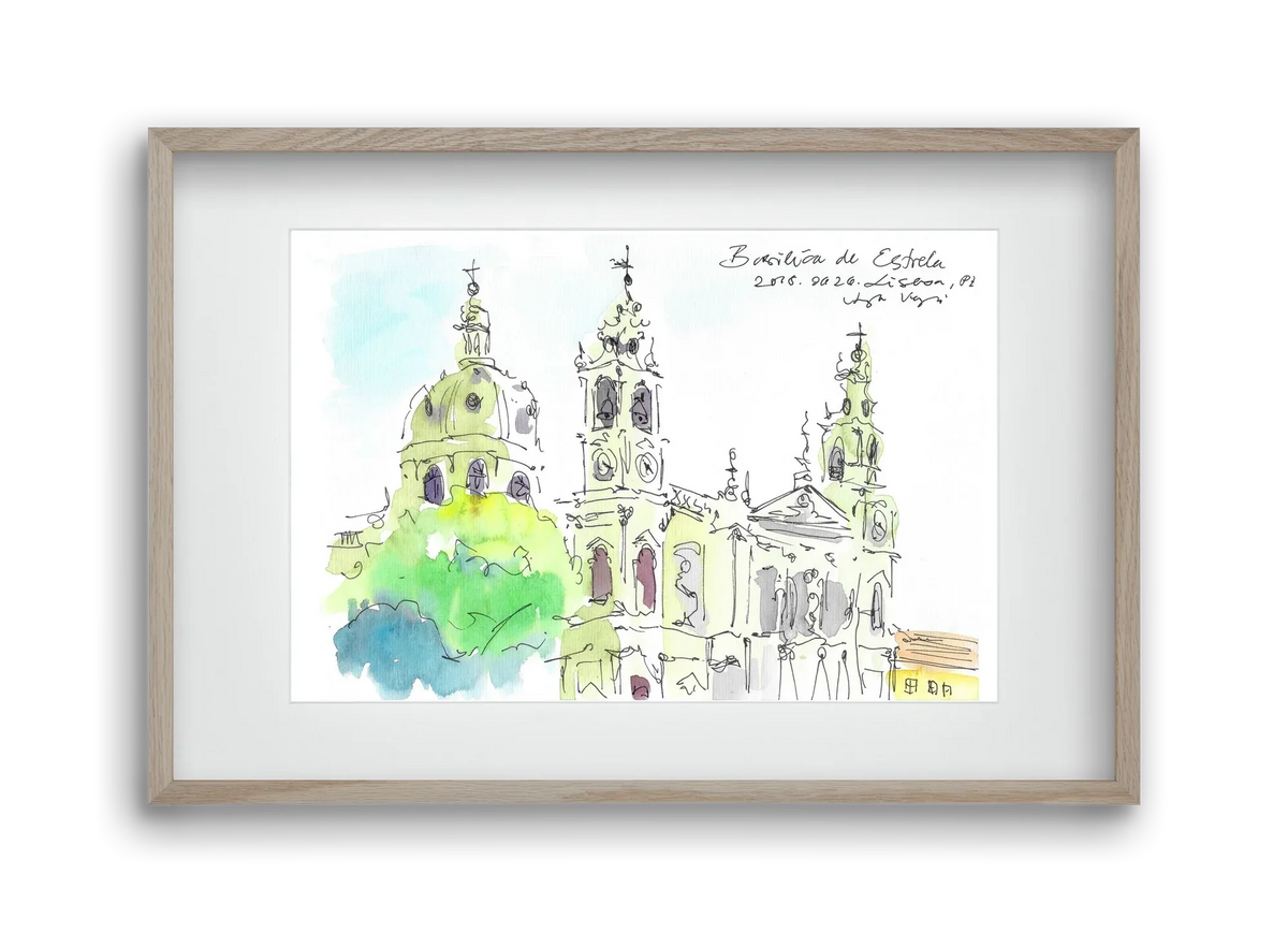LISBON AQUARELLE NO.29 - artbridge