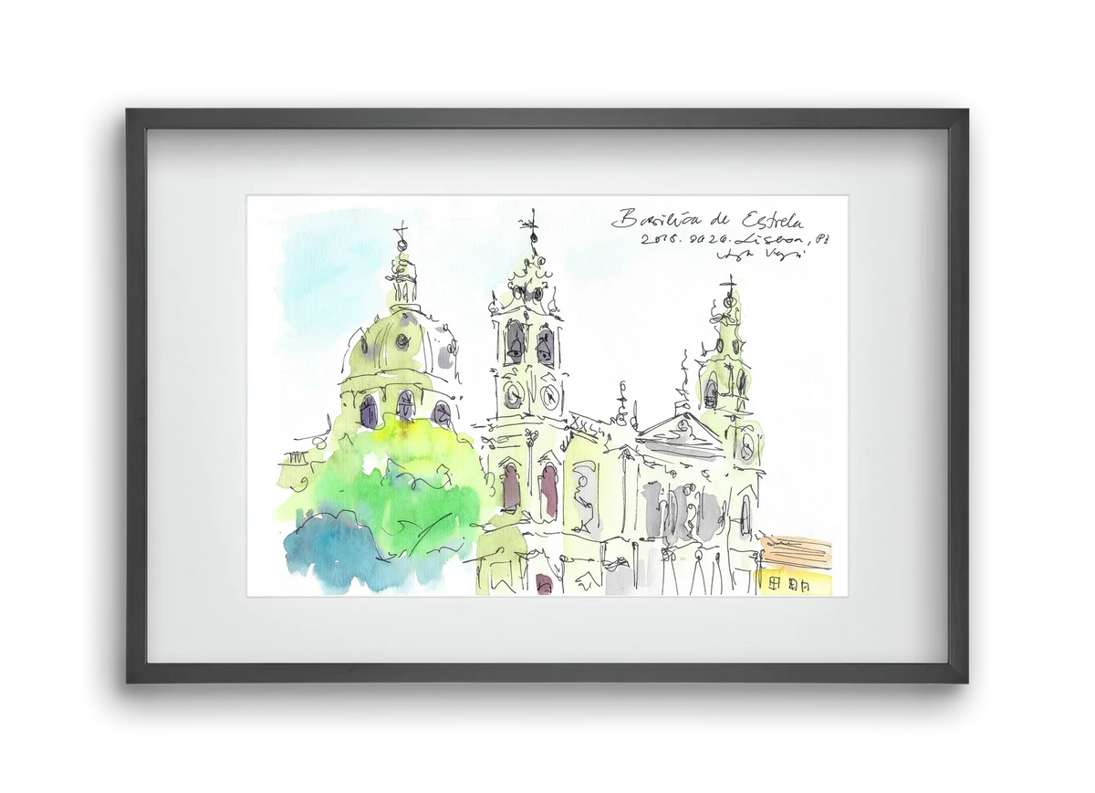 LISBON AQUARELLE NO.29 - artbridge