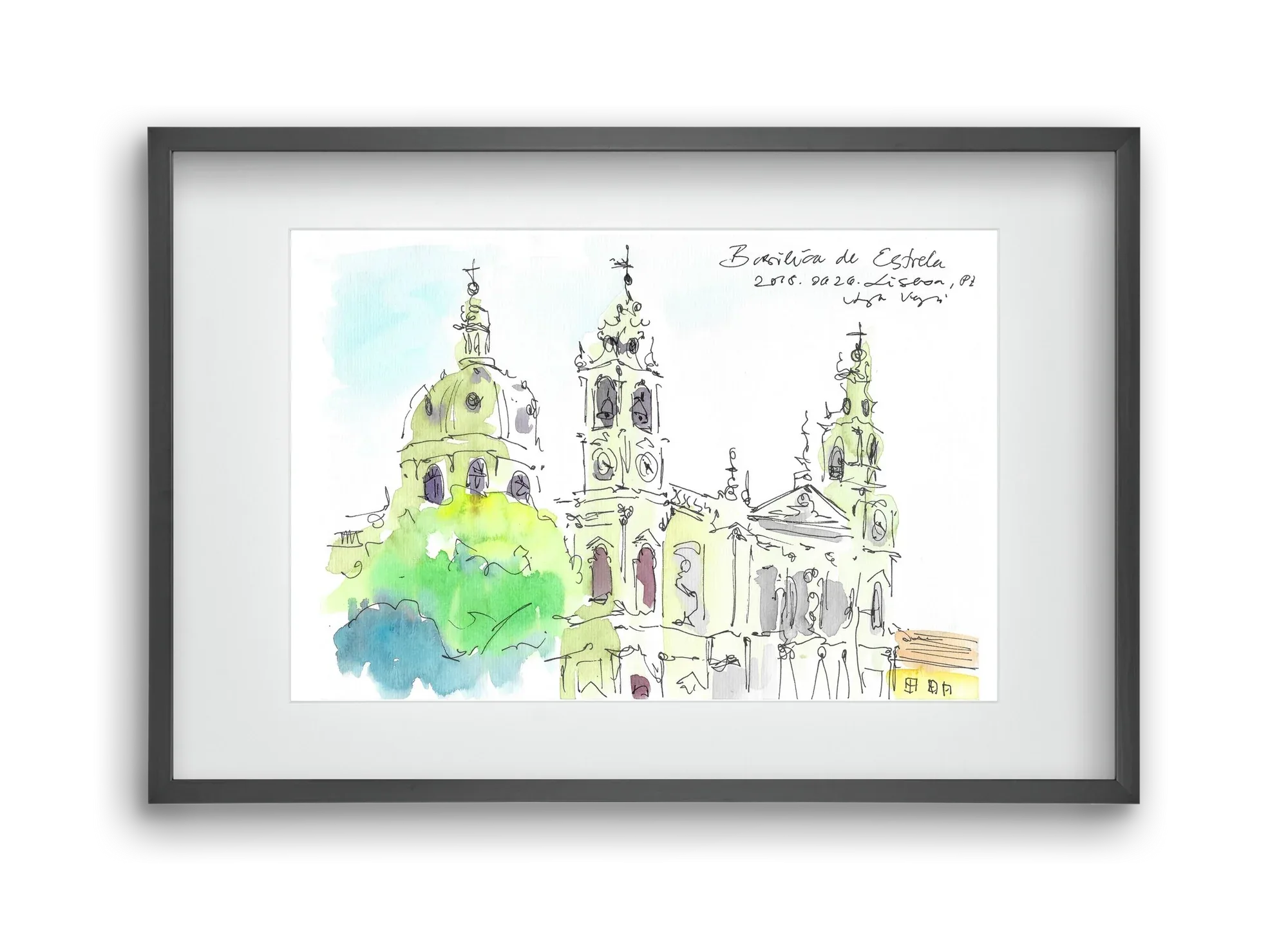 LISBON AQUARELLE NO.29 - artbridge