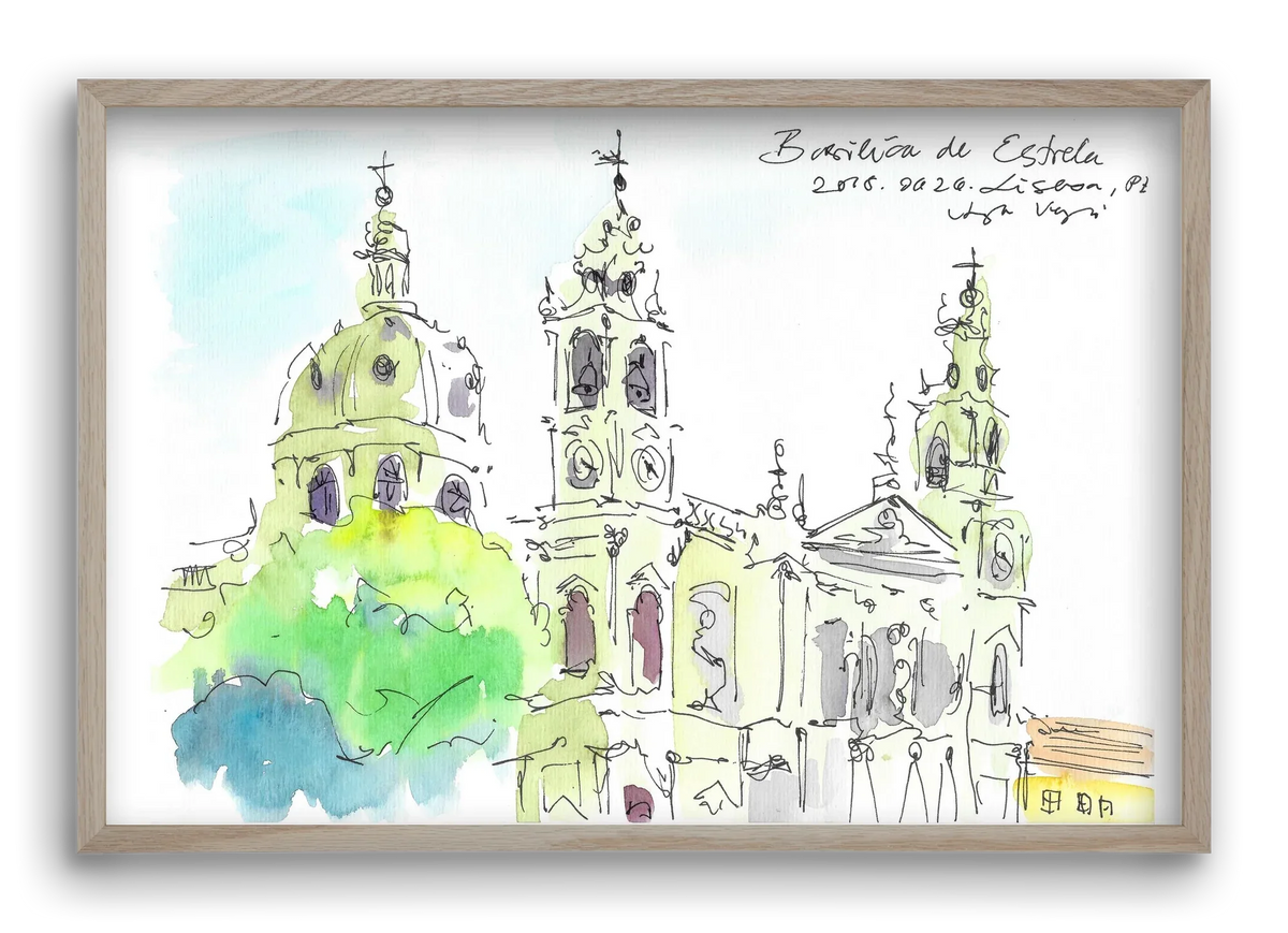 LISBON AQUARELLE NO.29 - artbridge