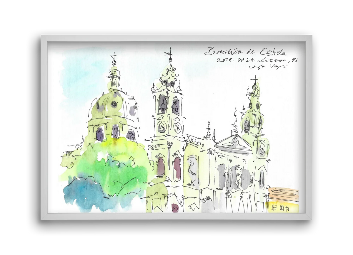 LISBON AQUARELLE NO.29 - artbridge