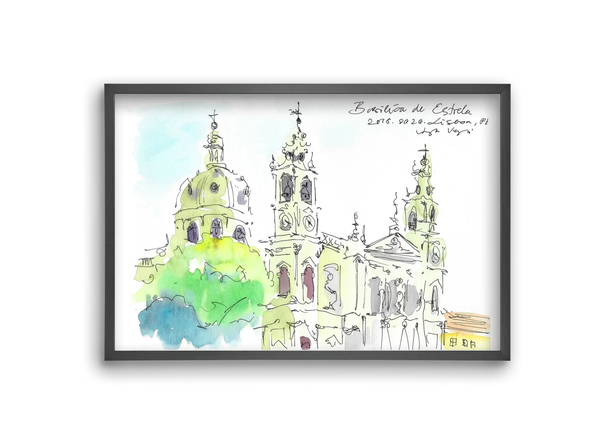 LISBON AQUARELLE NO.29 - artbridge