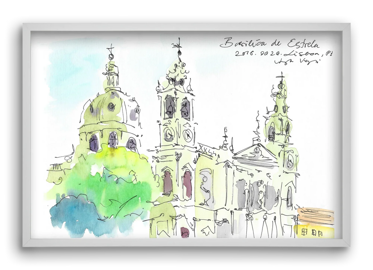 LISBON AQUARELLE NO.29 - artbridge