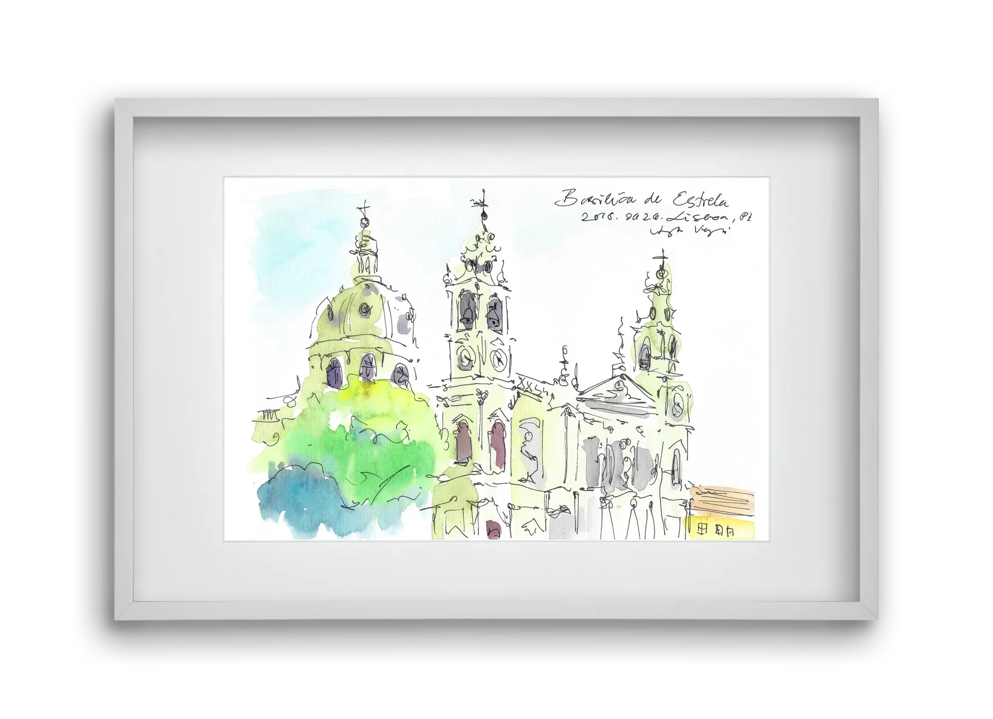 LISBON AQUARELLE NO.29 - artbridge
