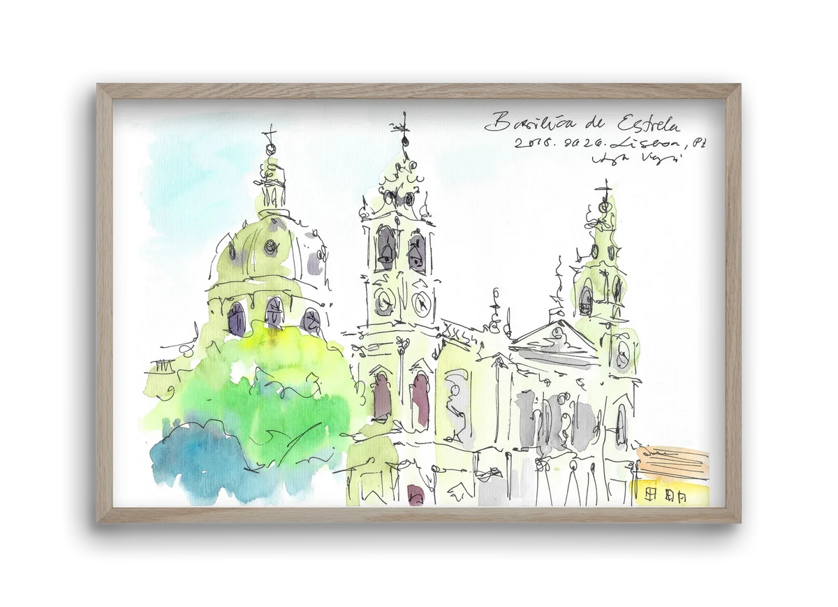 LISBON AQUARELLE NO.29 - artbridge