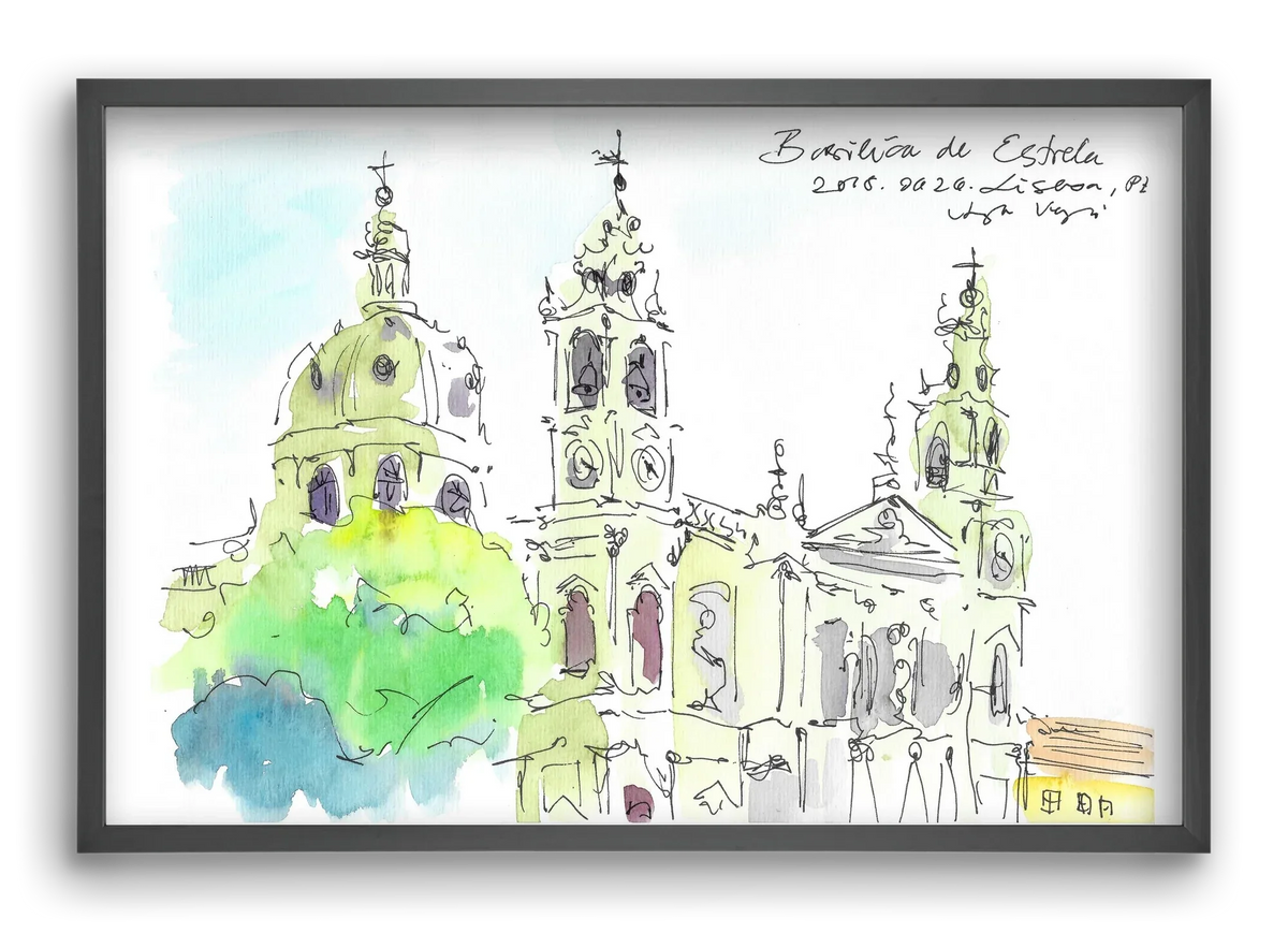 LISBON AQUARELLE NO.29 - artbridge