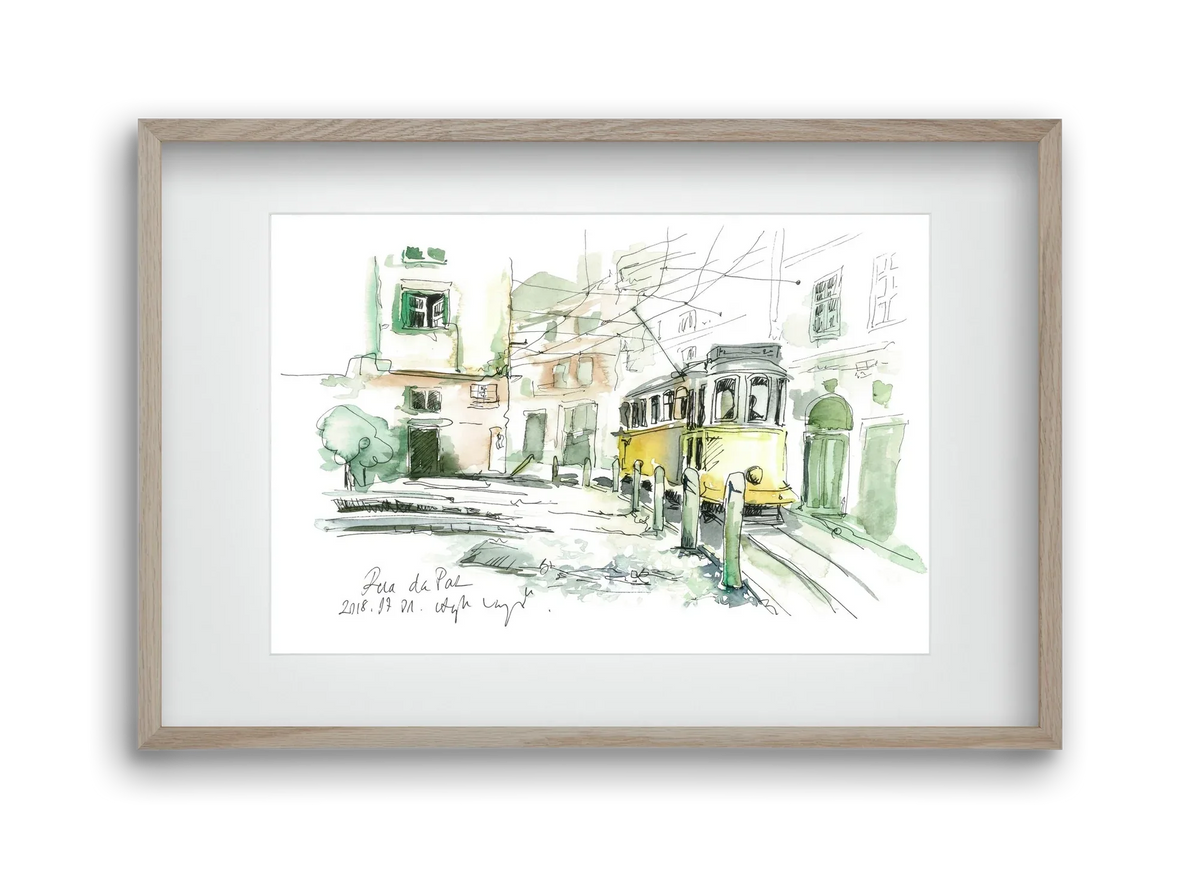 LISBON AQUARELLE NO.30 - artbridge