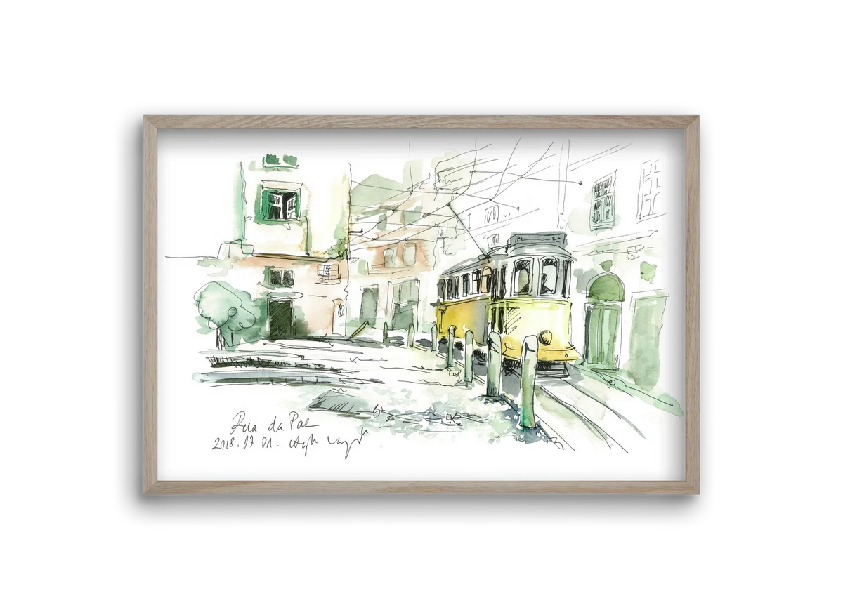 LISBON AQUARELLE NO.30 - artbridge
