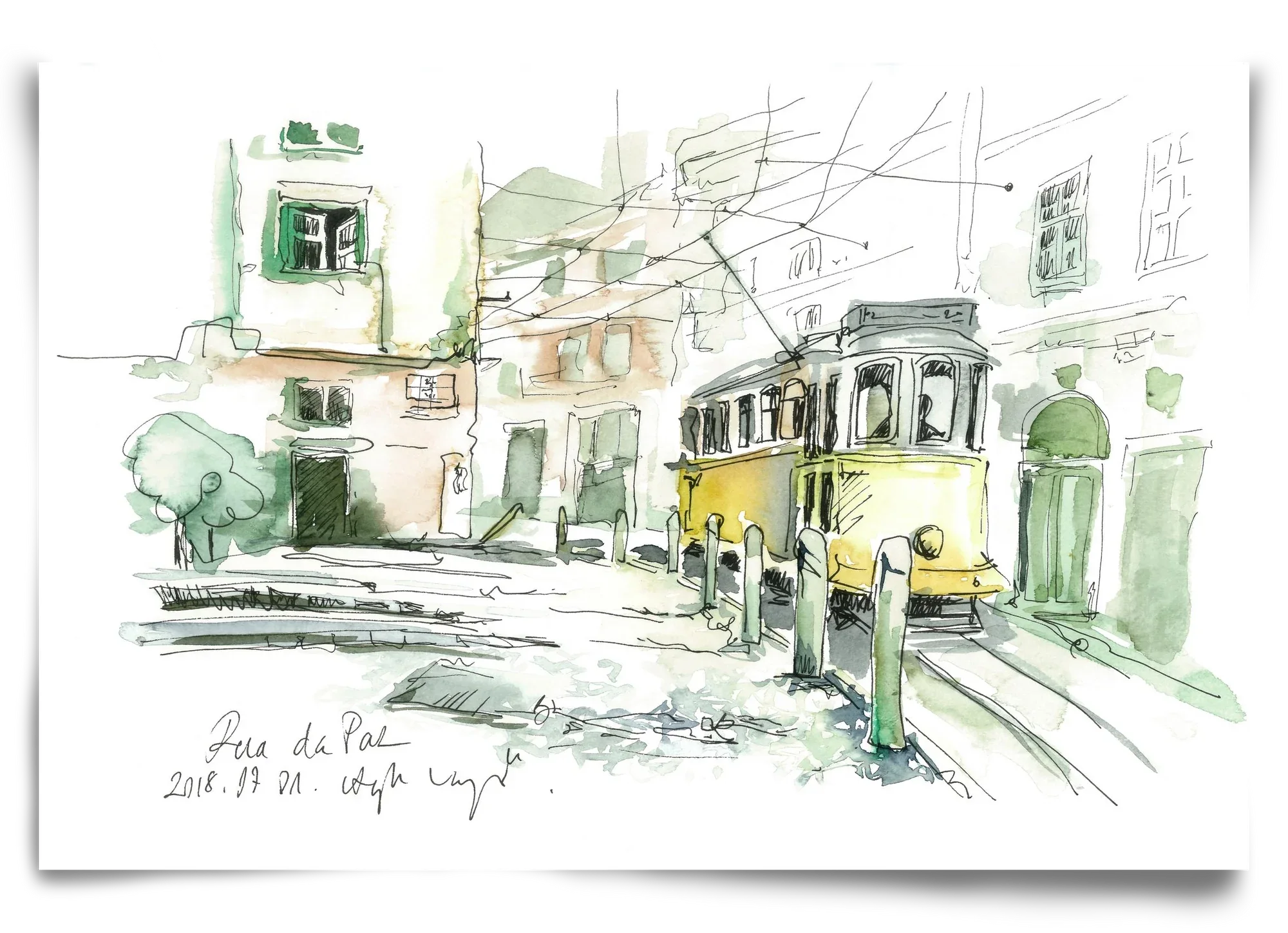 LISBON AQUARELLE NO.30 - artbridge