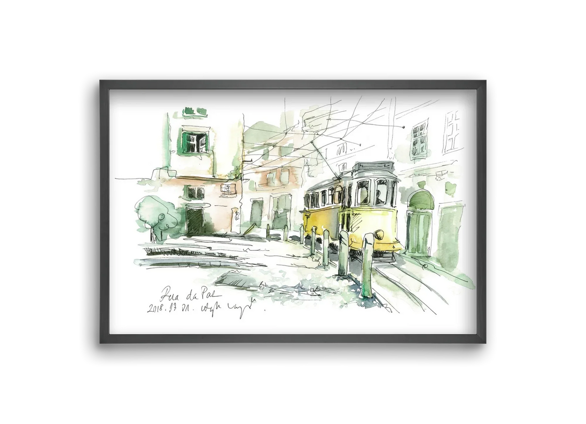 LISBON AQUARELLE NO.30 - artbridge