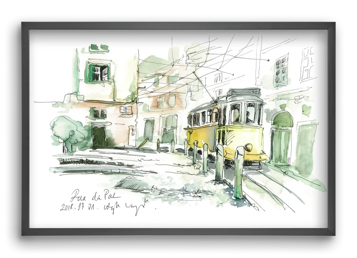 LISBON AQUARELLE NO.30 - artbridge