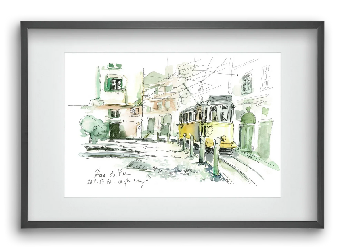 LISBON AQUARELLE NO.30 - artbridge
