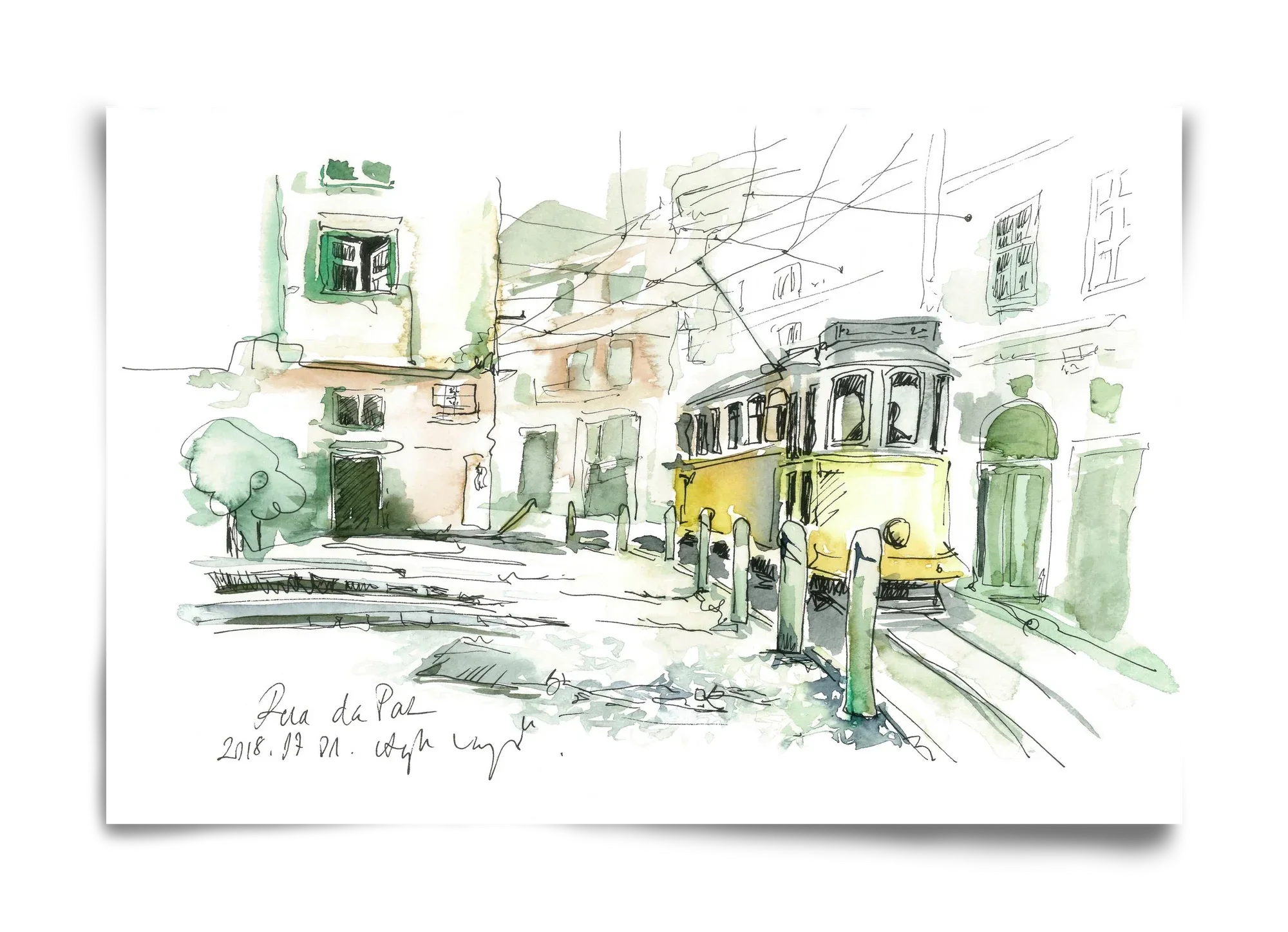 LISBON AQUARELLE NO.30 - artbridge
