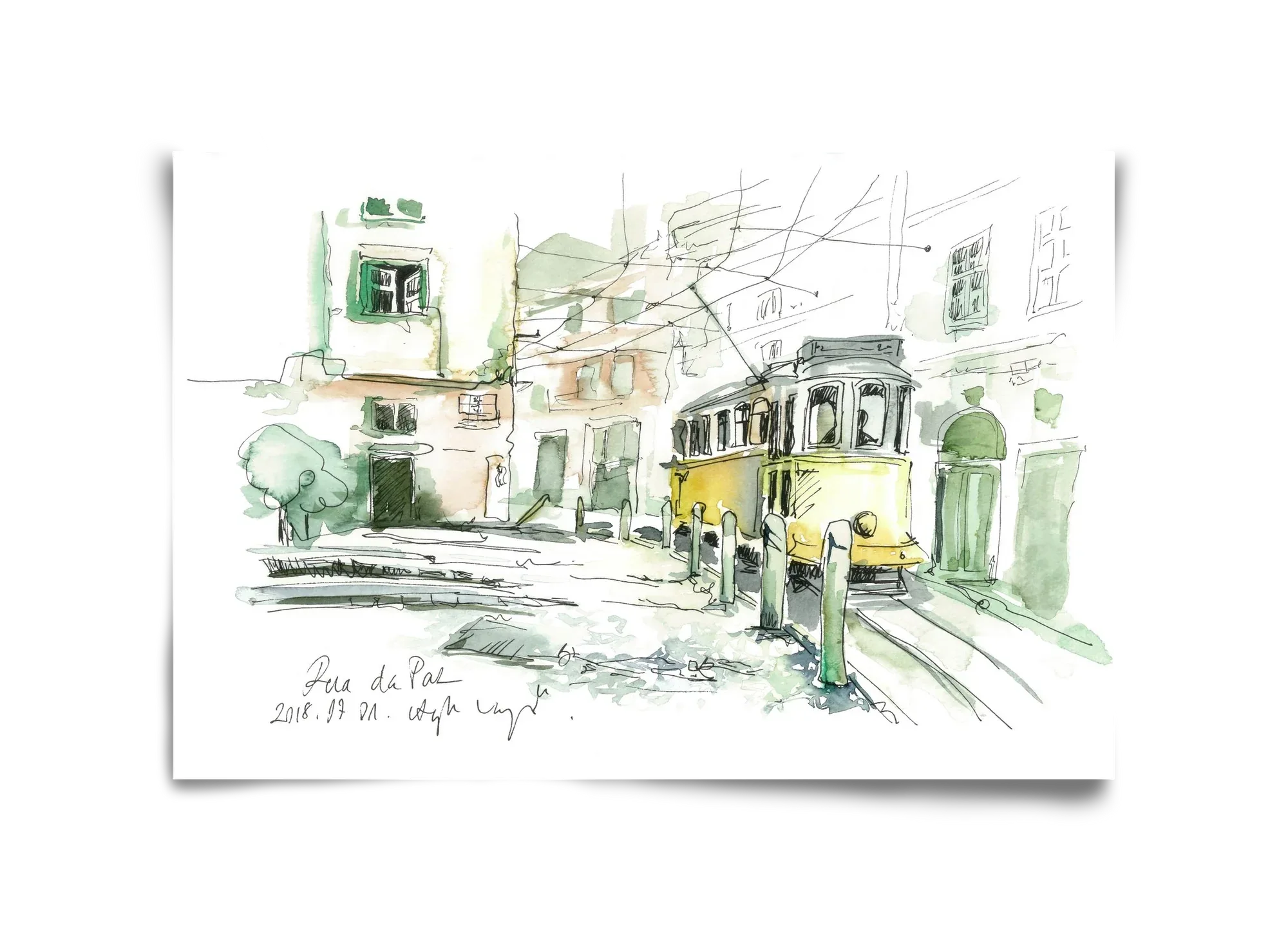 LISBON AQUARELLE NO.30 - artbridge