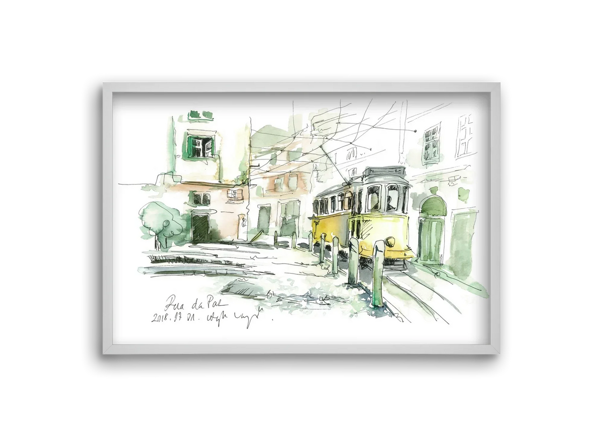 LISBON AQUARELLE NO.30 - artbridge