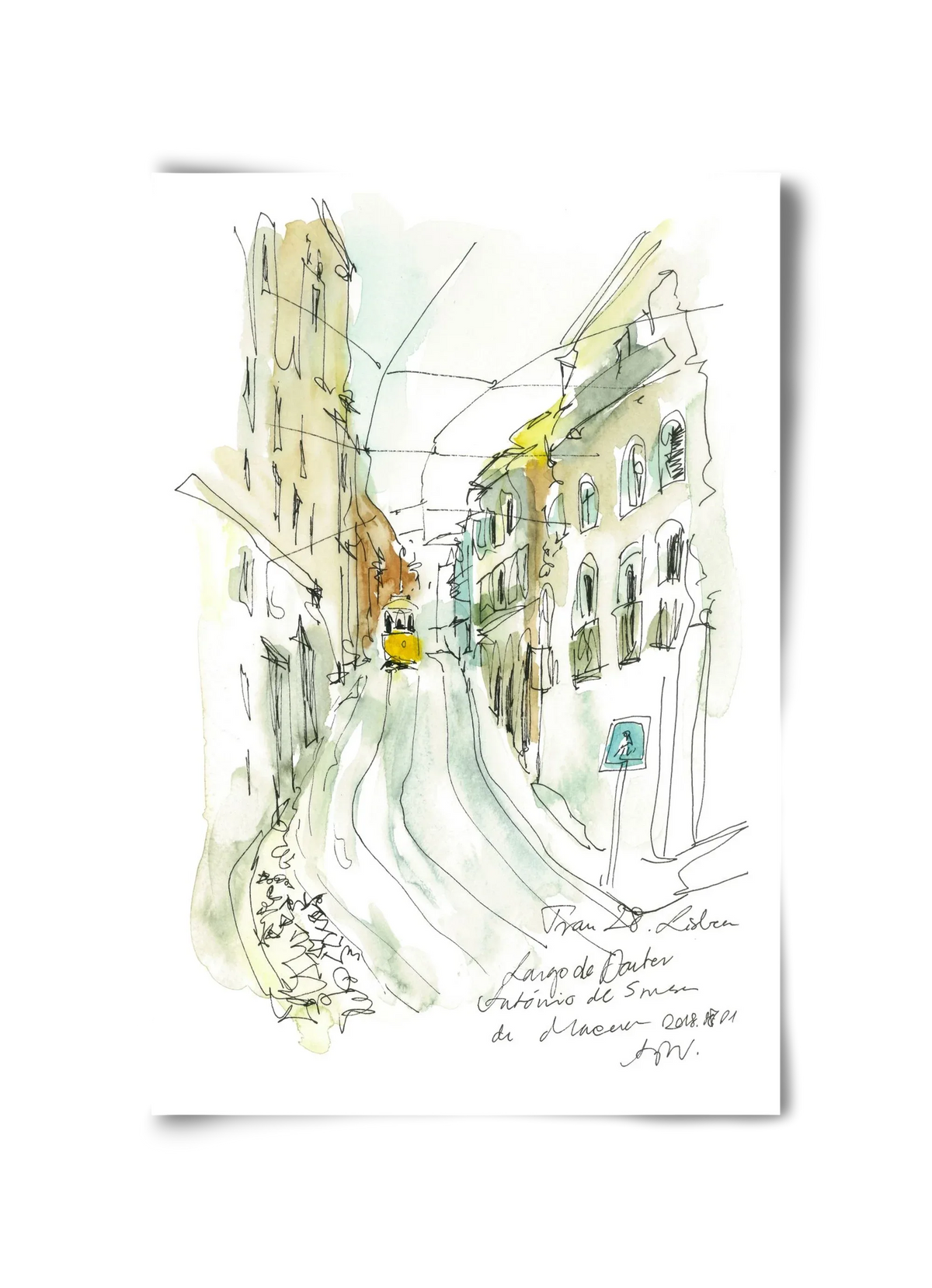 LISBON AQUARELLE NO.31 - artbridge