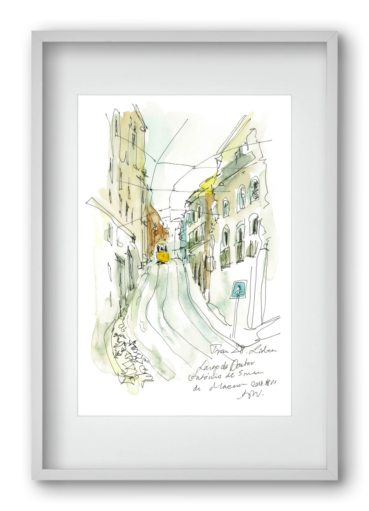 LISBON AQUARELLE NO.31 - artbridge