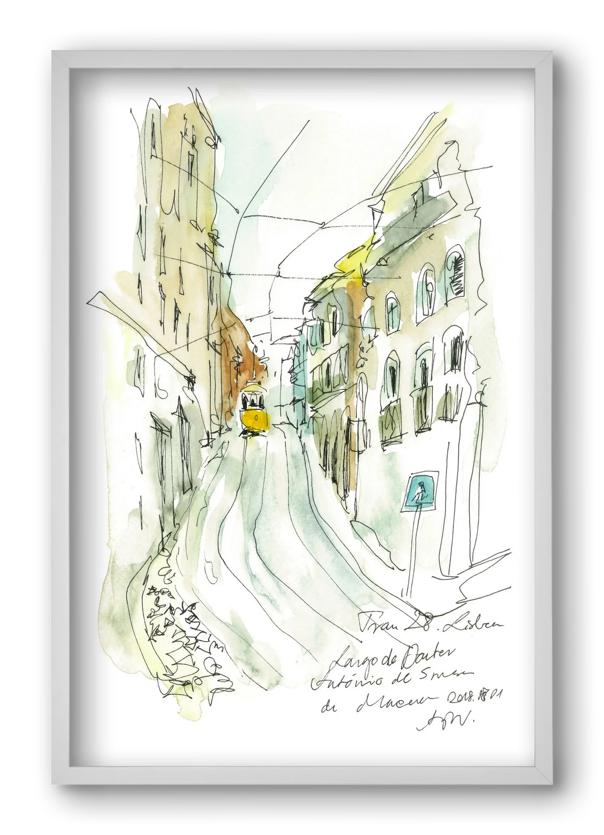LISBON AQUARELLE NO.31 - artbridge