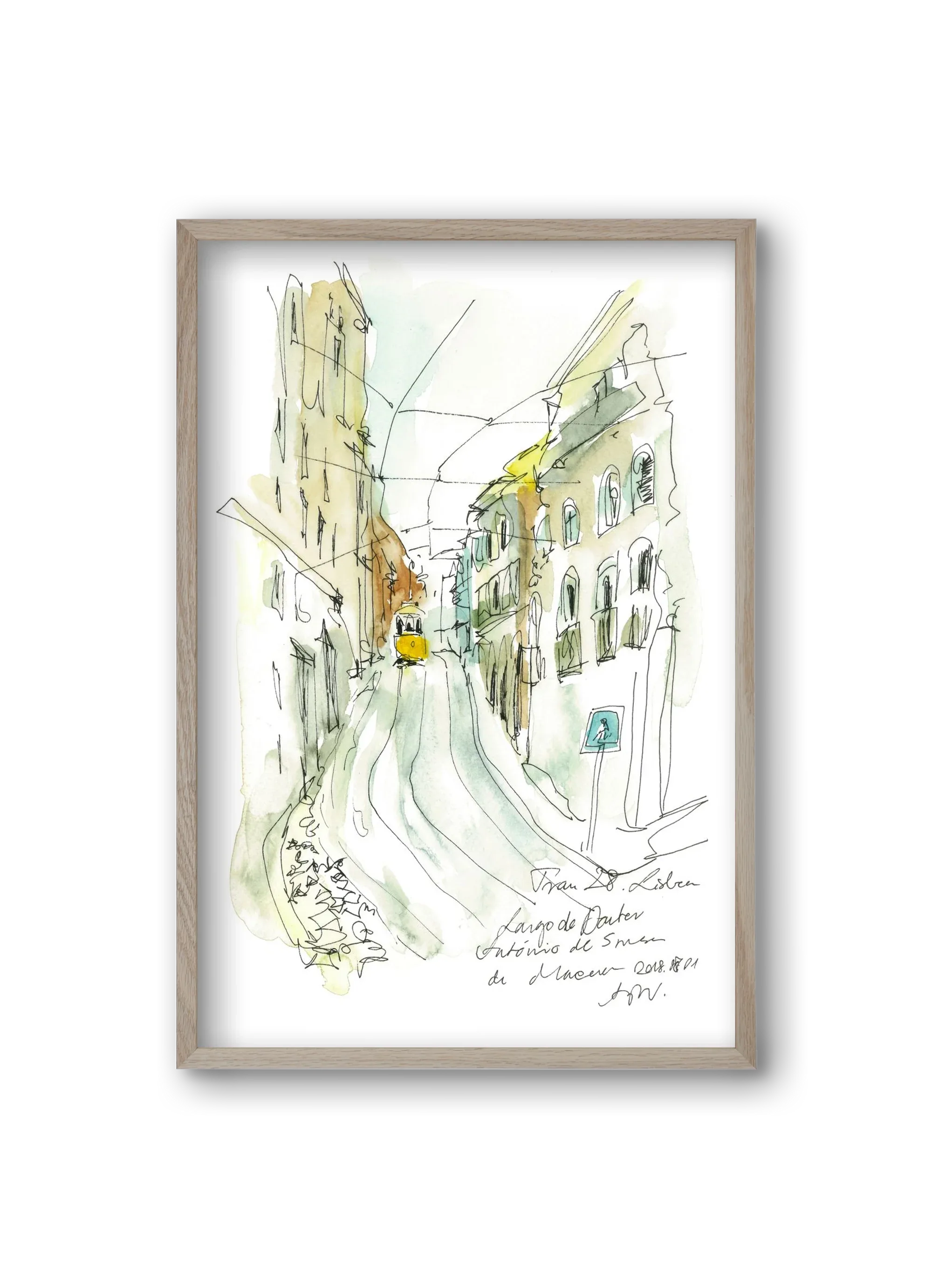LISBON AQUARELLE NO.31 - artbridge