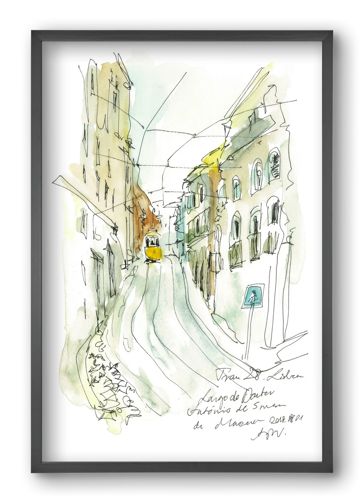 LISBON AQUARELLE NO.31 - artbridge
