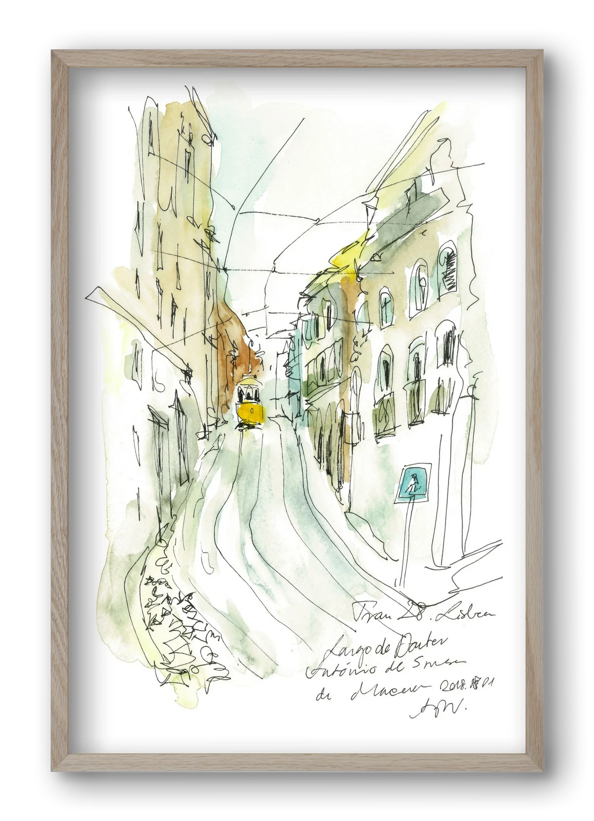 LISBON AQUARELLE NO.31 - artbridge
