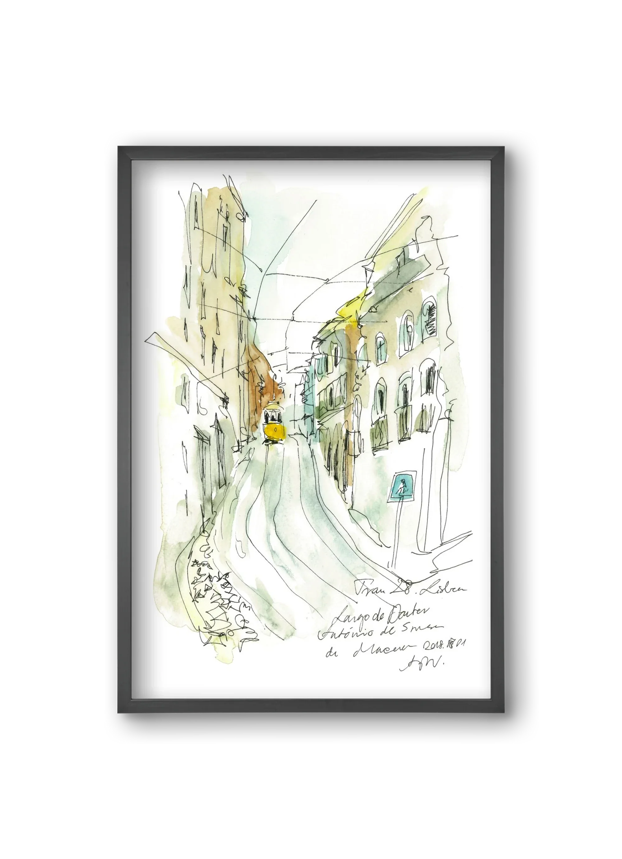 LISBON AQUARELLE NO.31 - artbridge