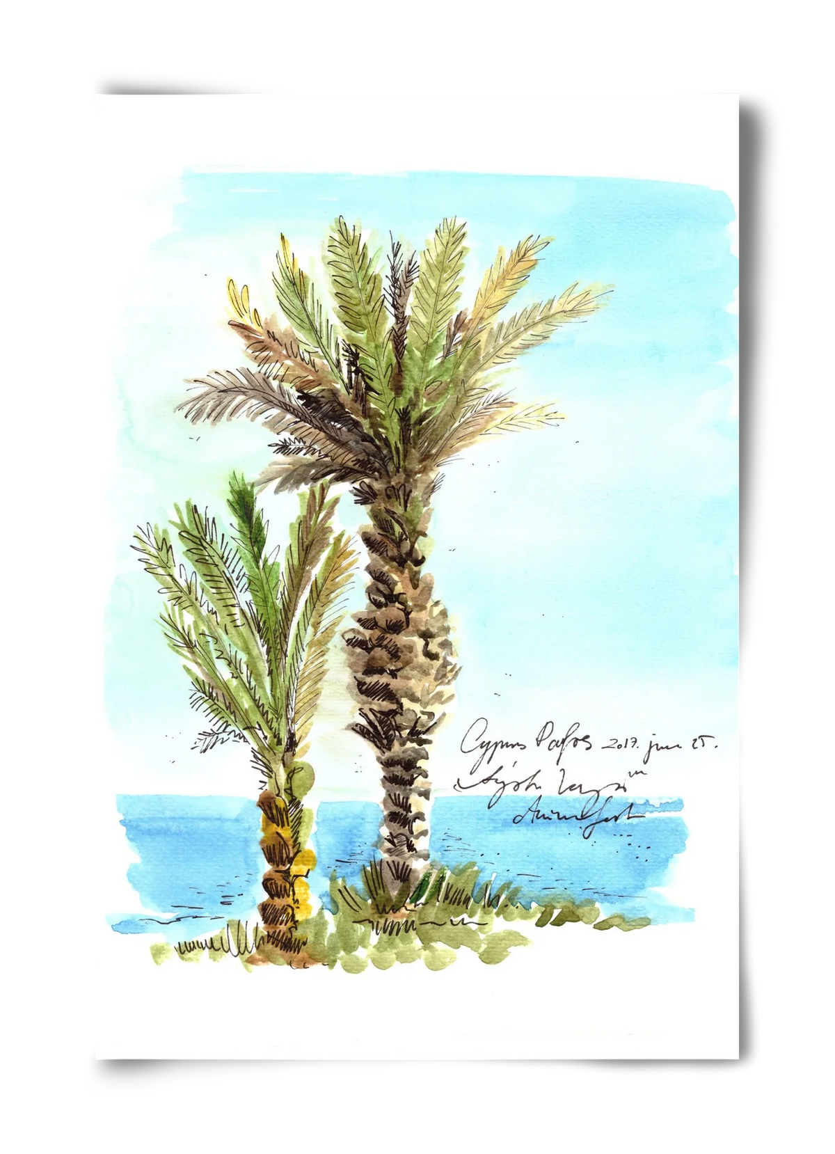 CYPRUS AQUARELLE NO.1 - artbridge