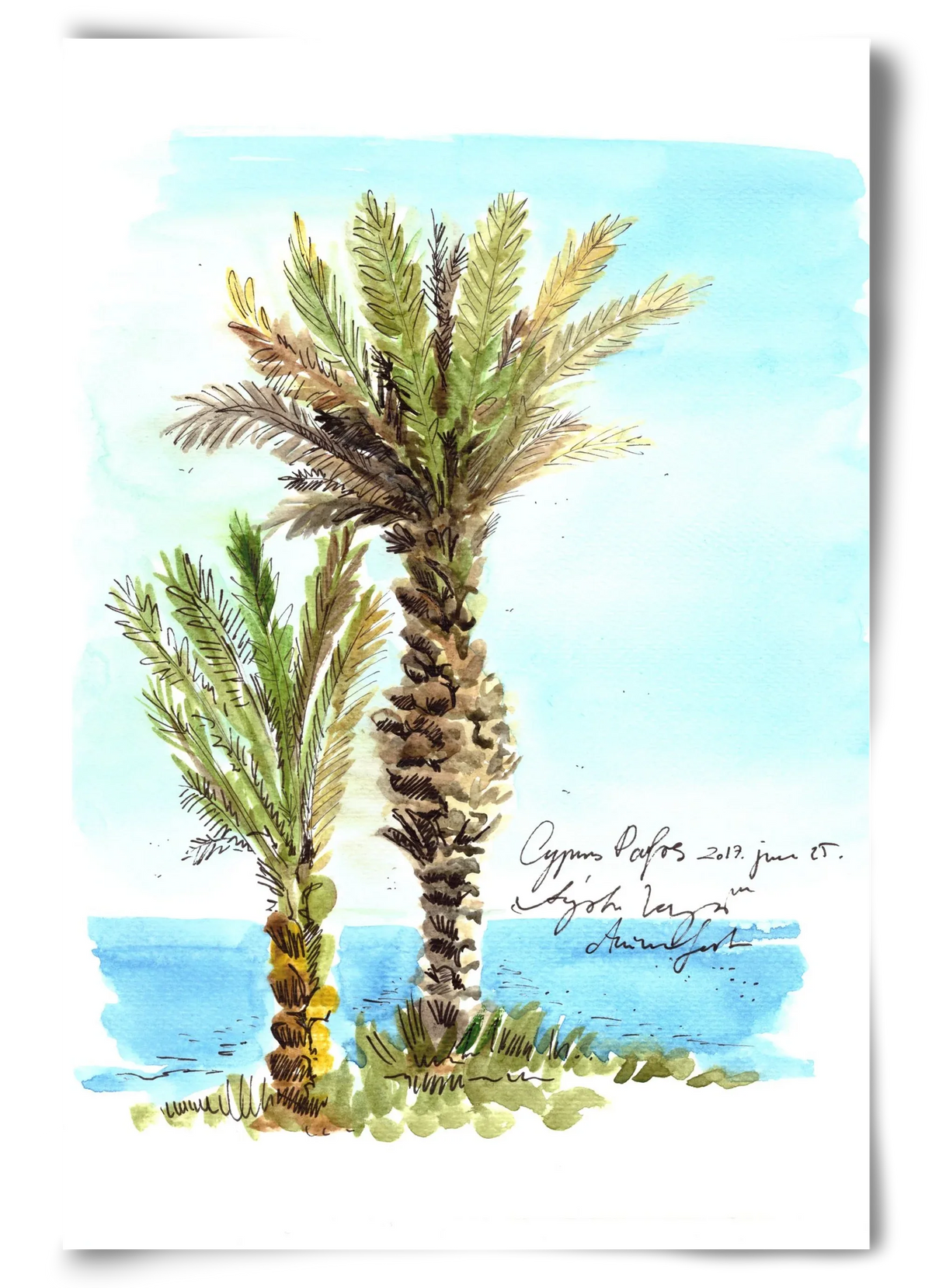 CYPRUS AQUARELLE NO.1 - artbridge