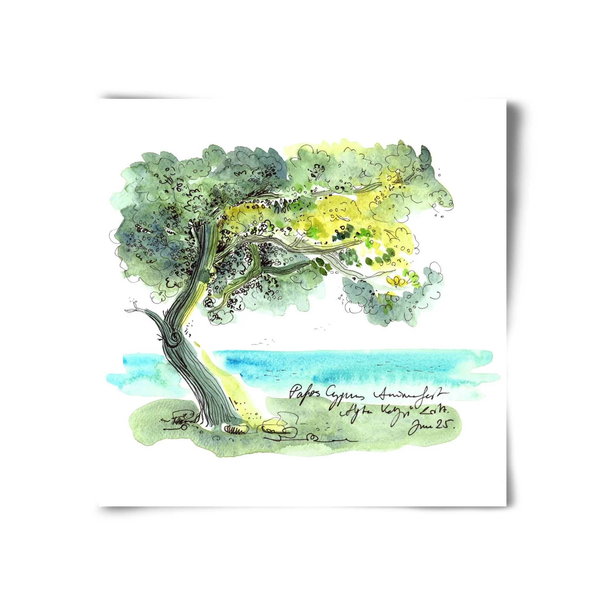 CYPRUS AQUARELLE NO.2 - artbridge