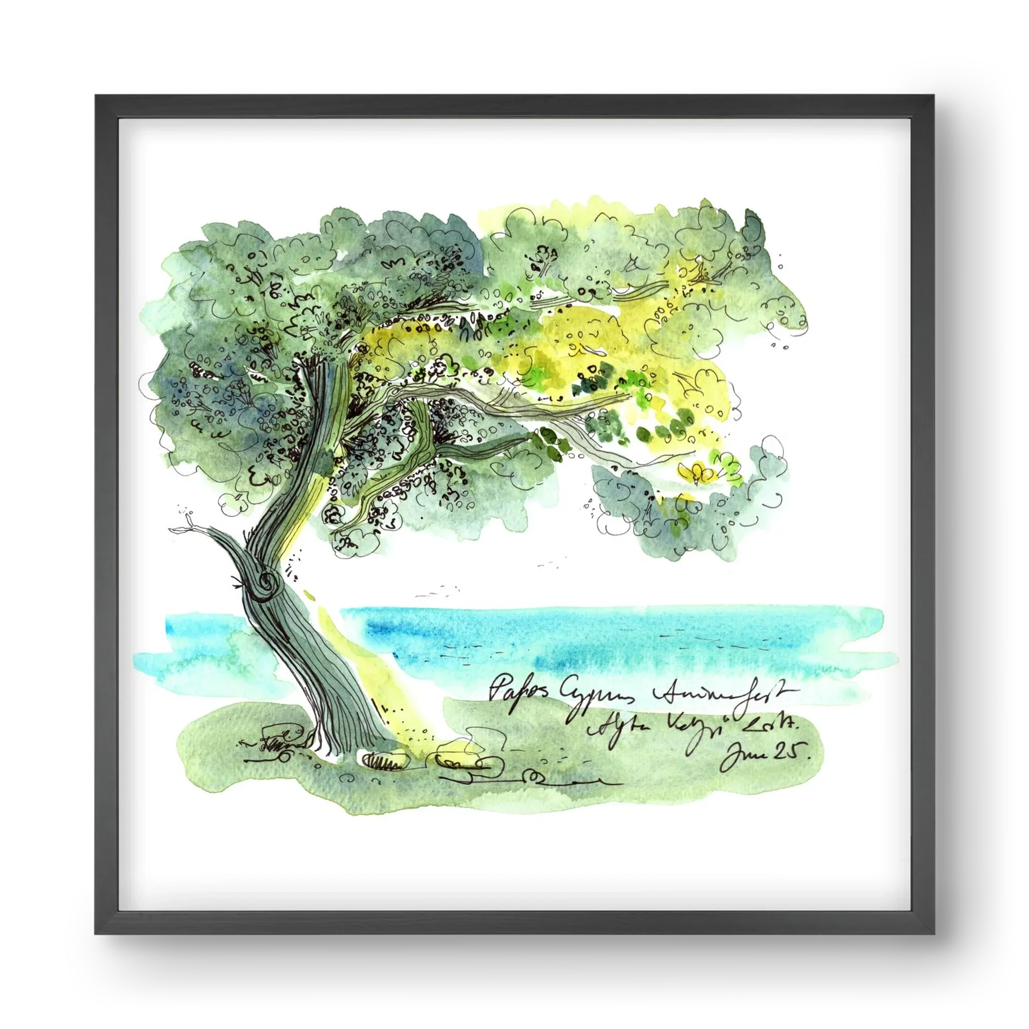 CYPRUS AQUARELLE NO.2 - artbridge