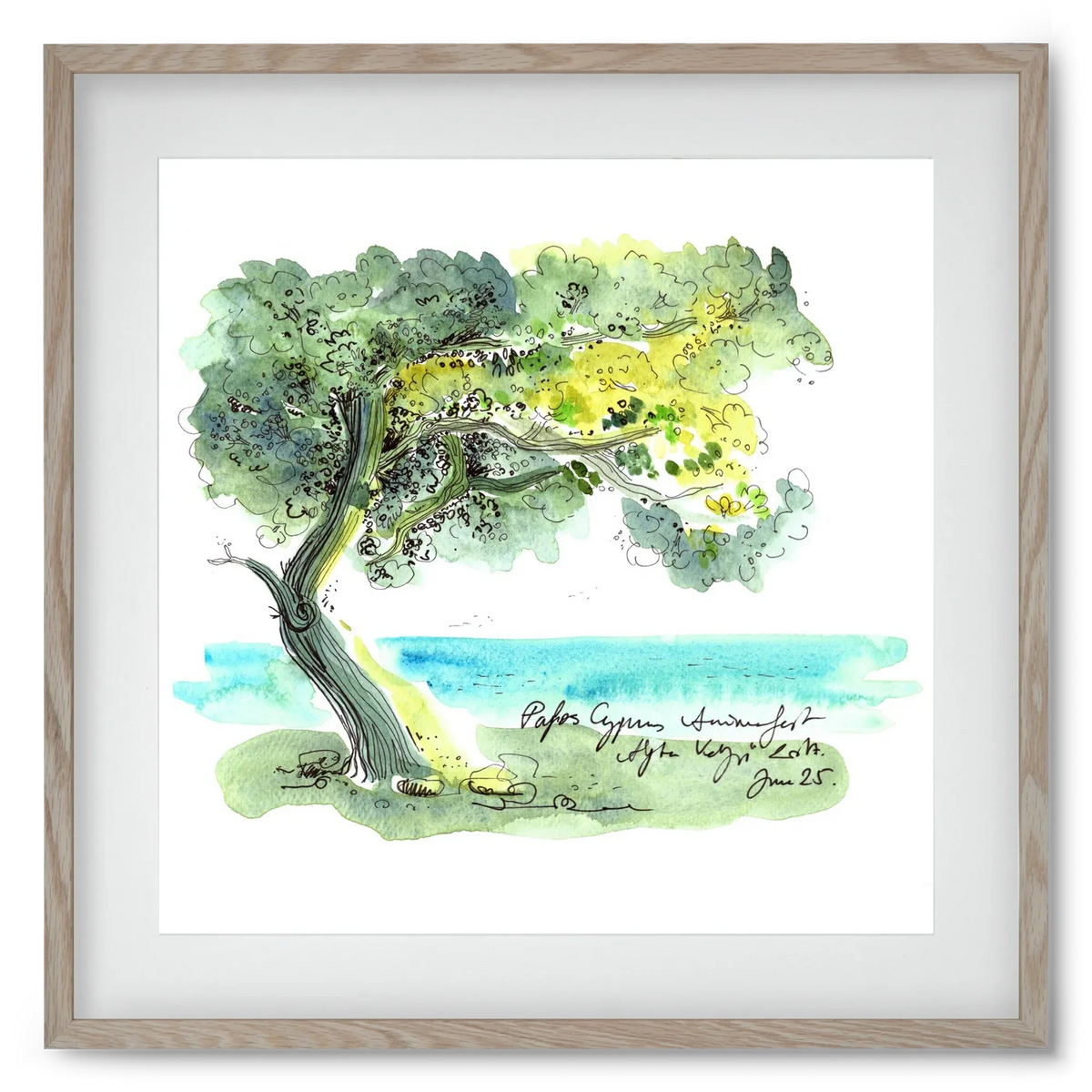 CYPRUS AQUARELLE NO.2 - artbridge