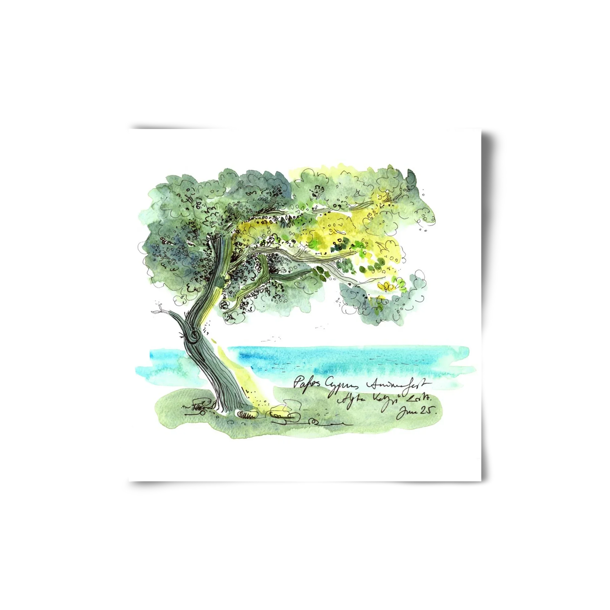 CYPRUS AQUARELLE NO.2 - artbridge