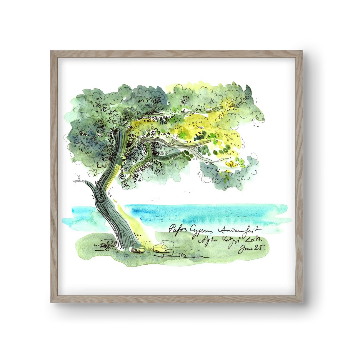 CYPRUS AQUARELLE NO.2 - artbridge