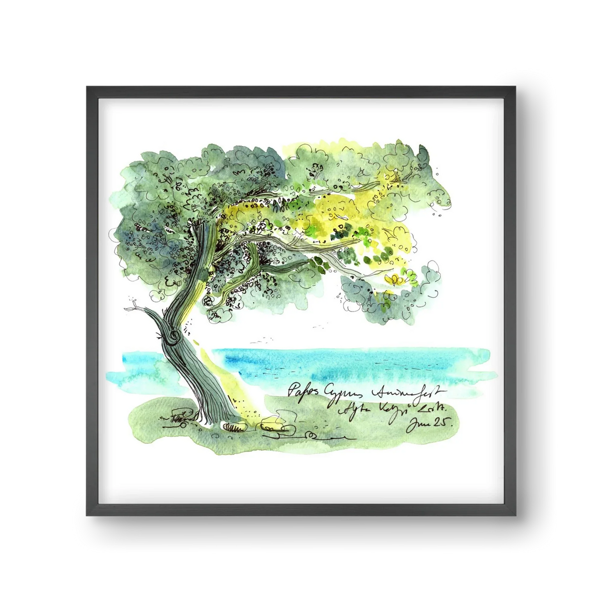 CYPRUS AQUARELLE NO.2 - artbridge