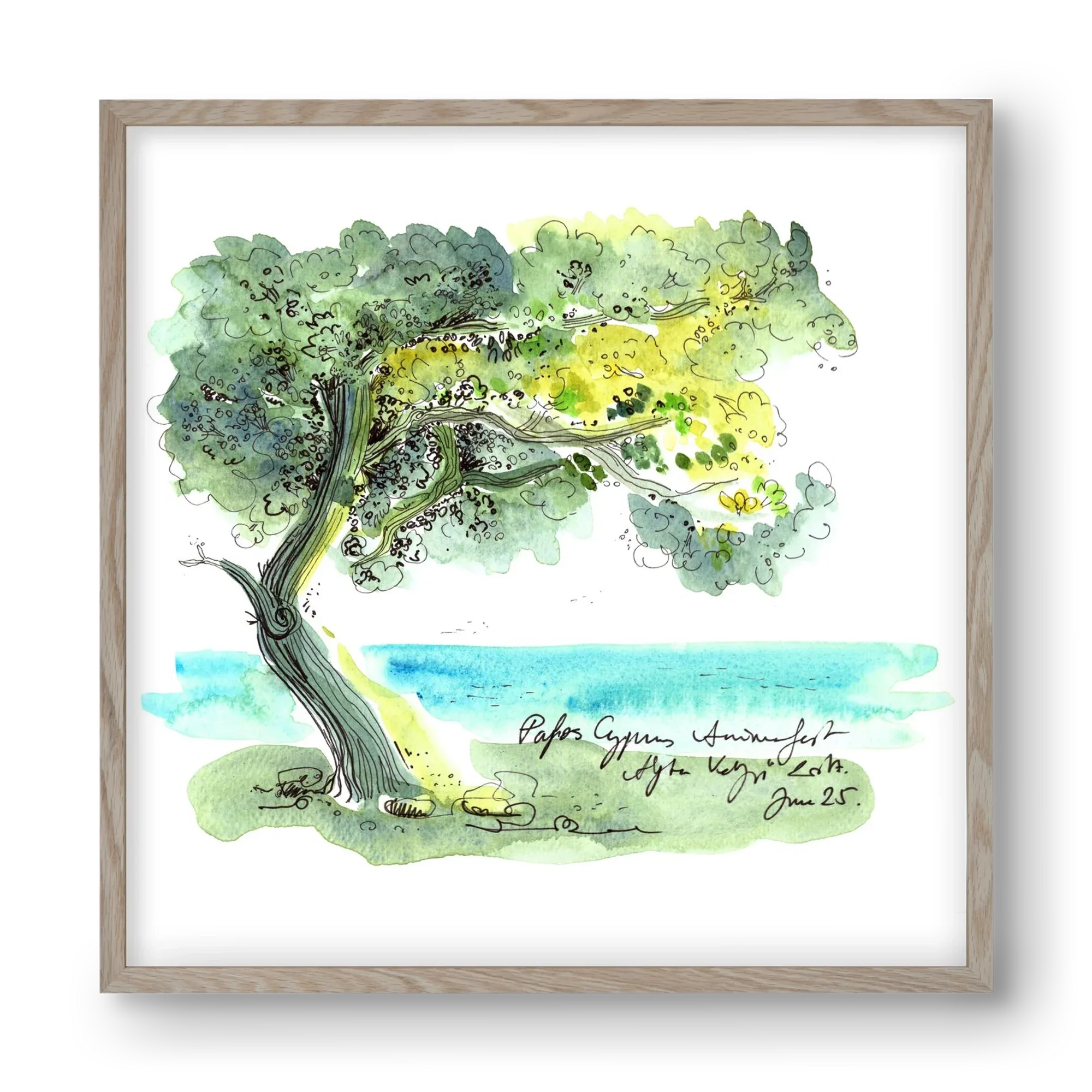 CYPRUS AQUARELLE NO.2 - artbridge
