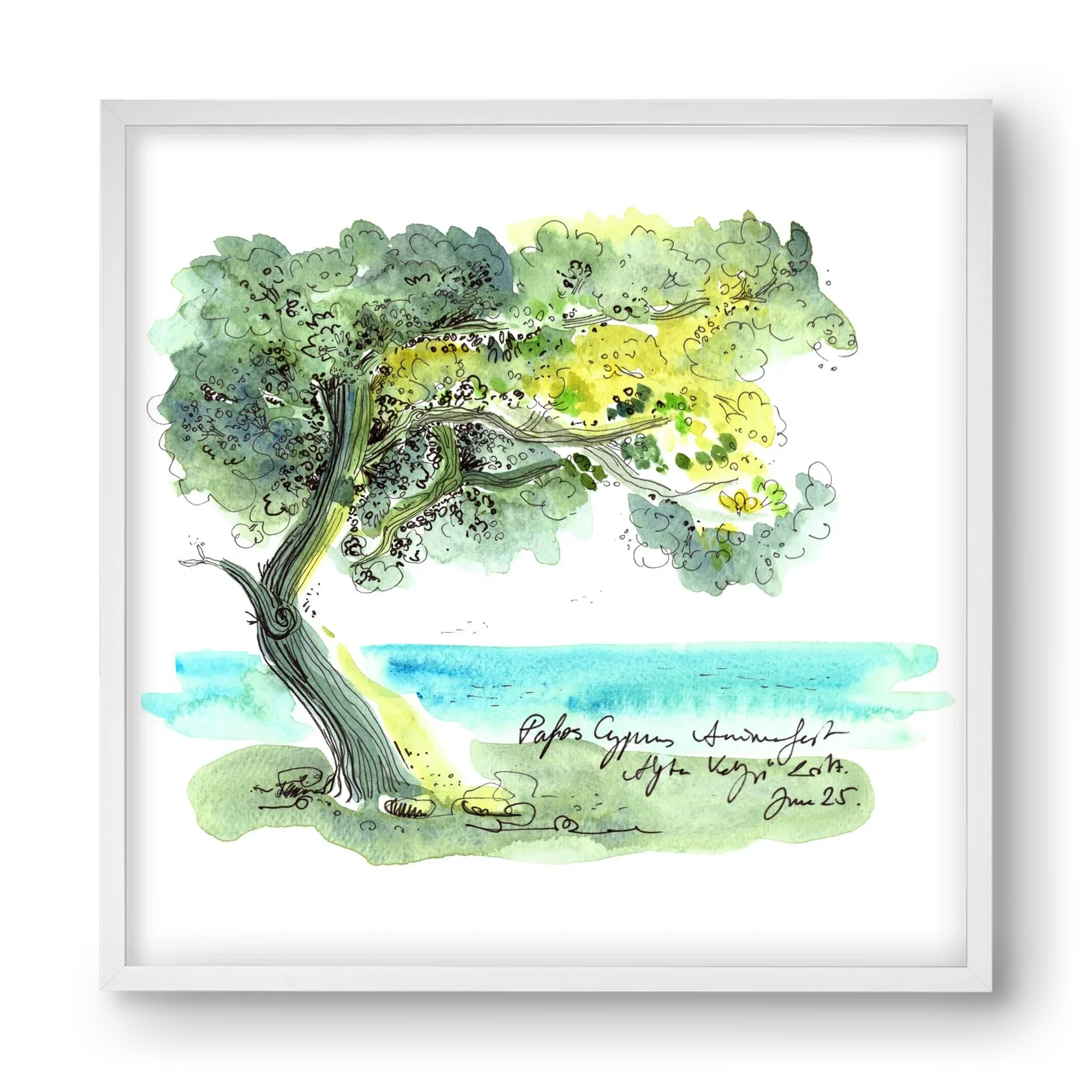 CYPRUS AQUARELLE NO.2 - artbridge
