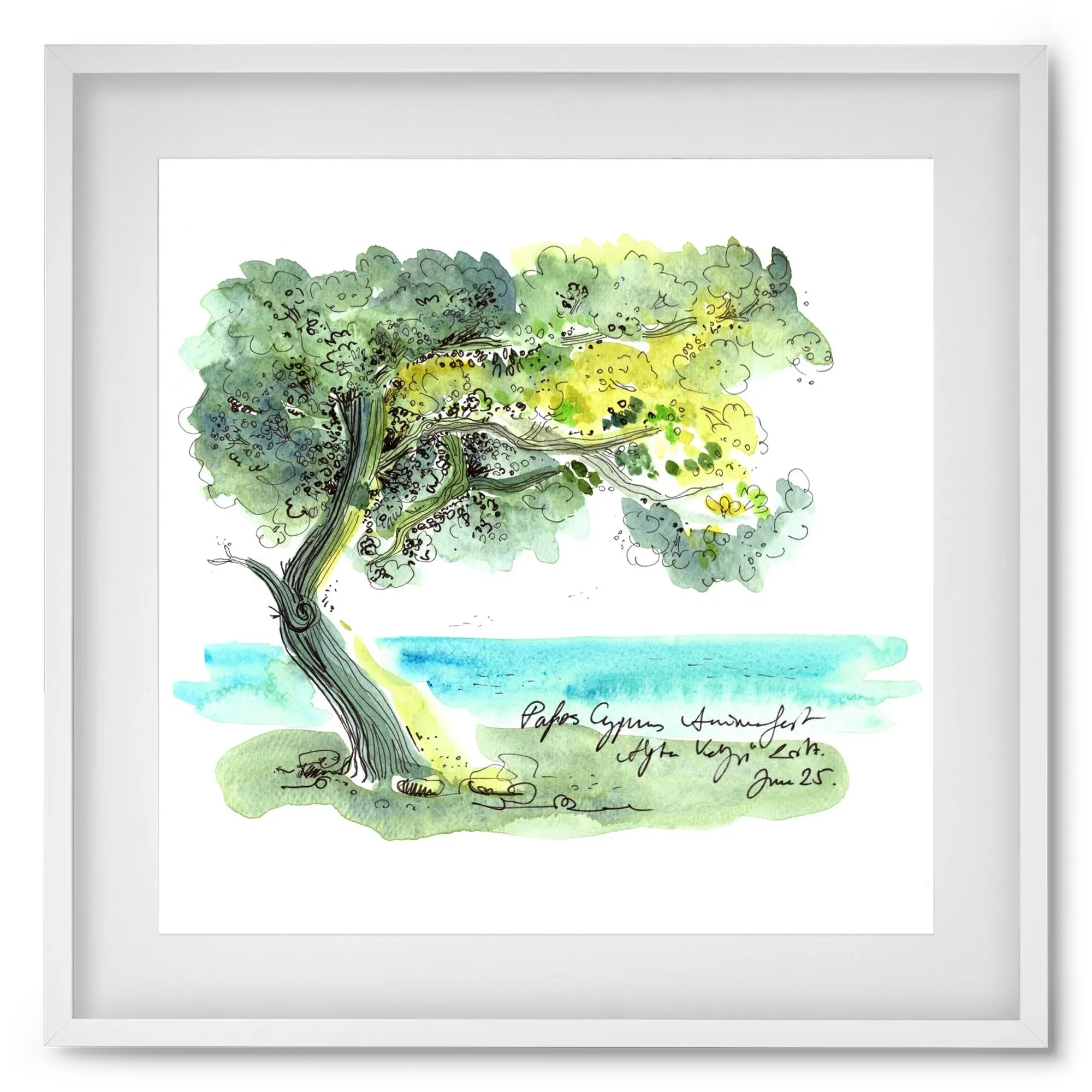 CYPRUS AQUARELLE NO.2 - artbridge
