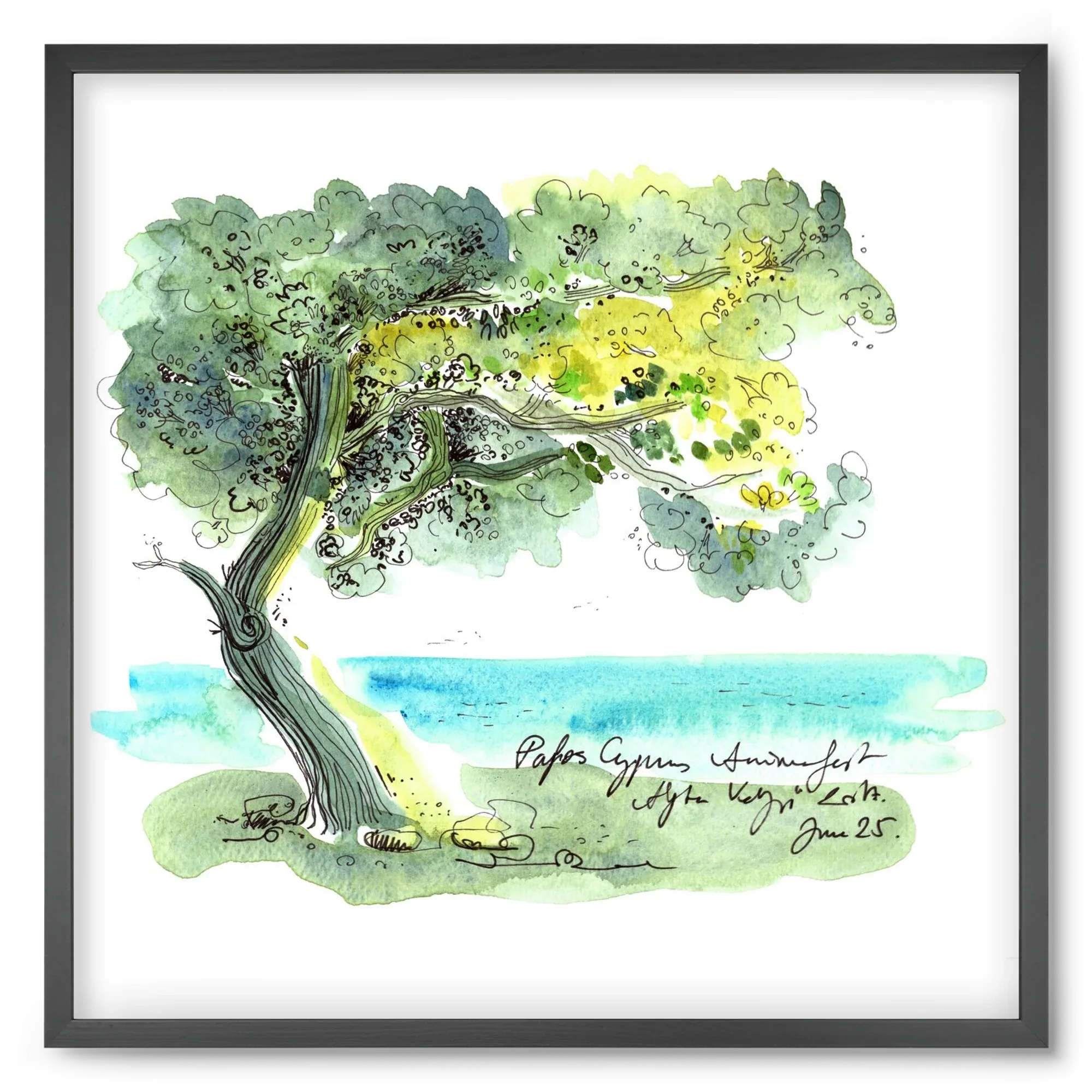 CYPRUS AQUARELLE NO.2 - artbridge