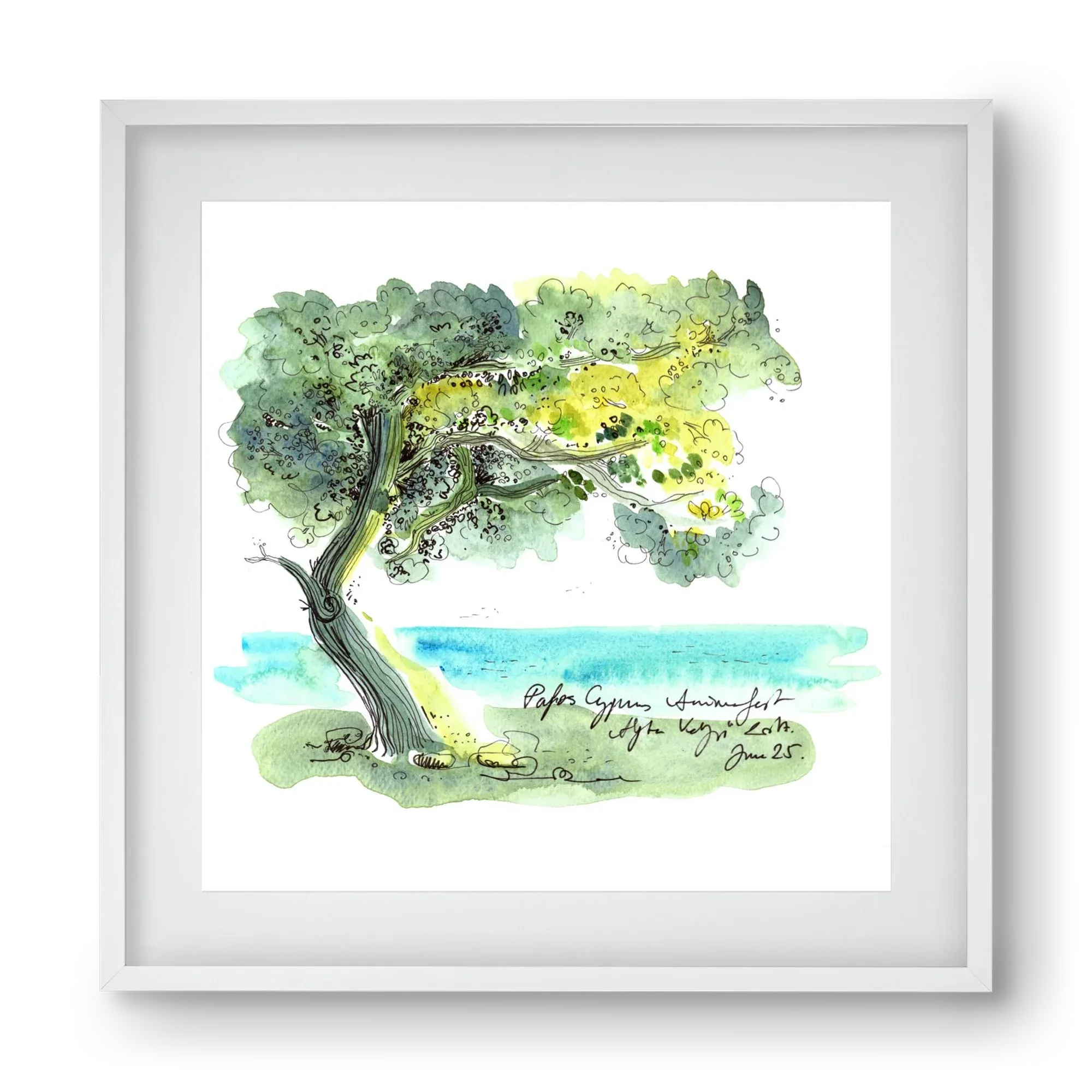 CYPRUS AQUARELLE NO.2 - artbridge