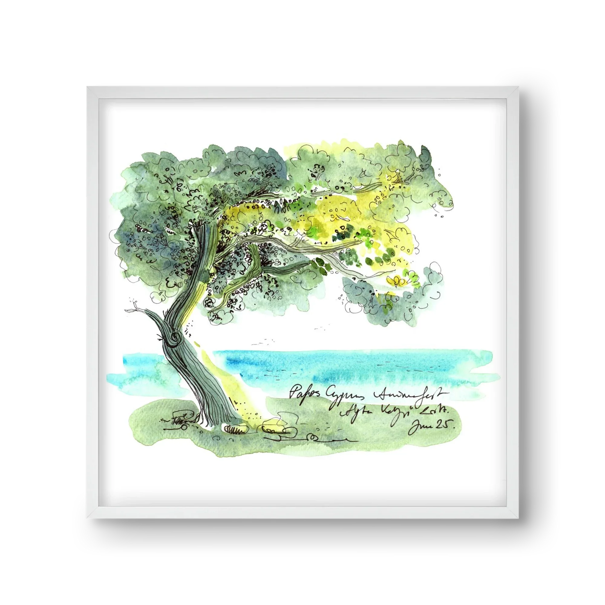 CYPRUS AQUARELLE NO.2 - artbridge