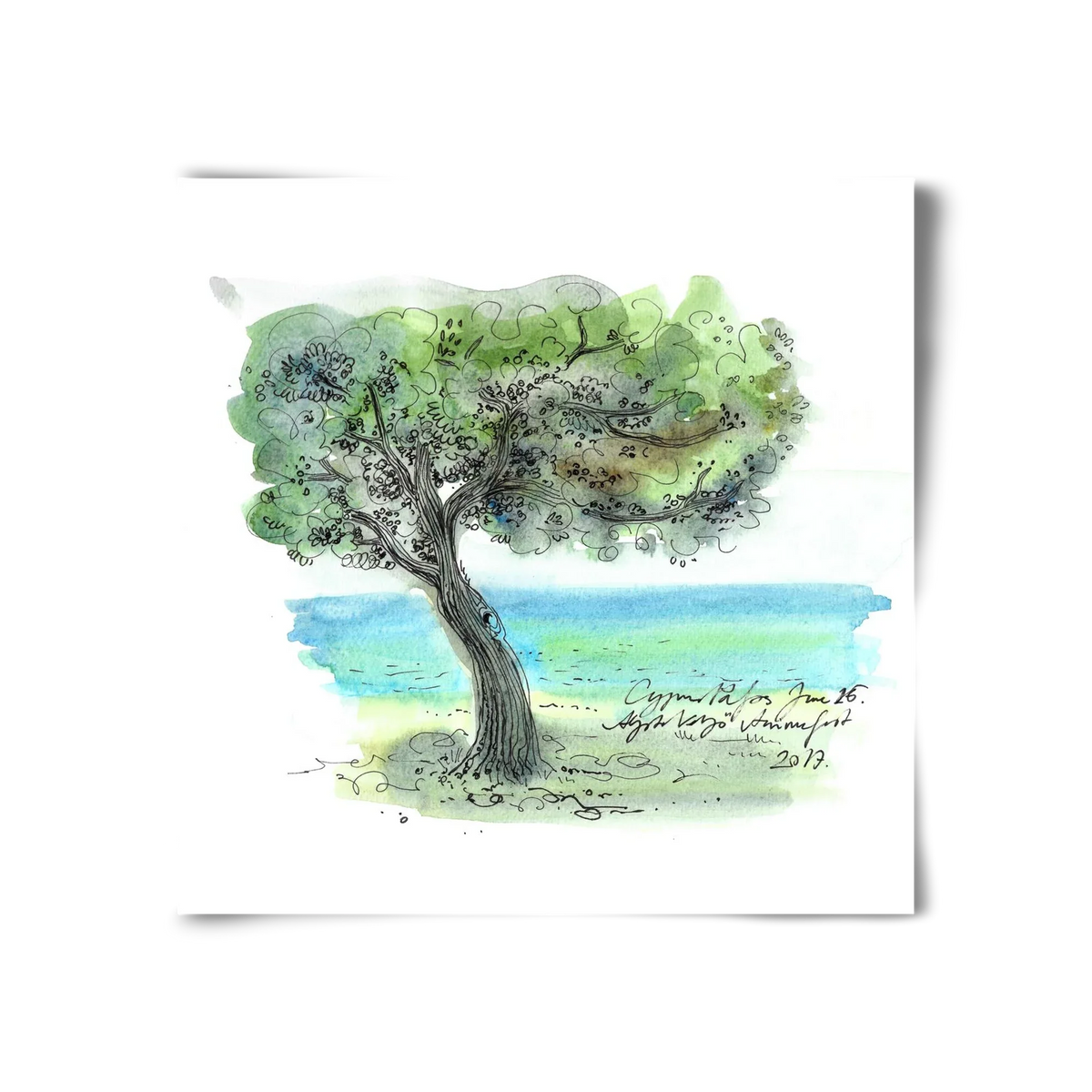 CYPRUS AQUARELLE NO.3 - artbridge