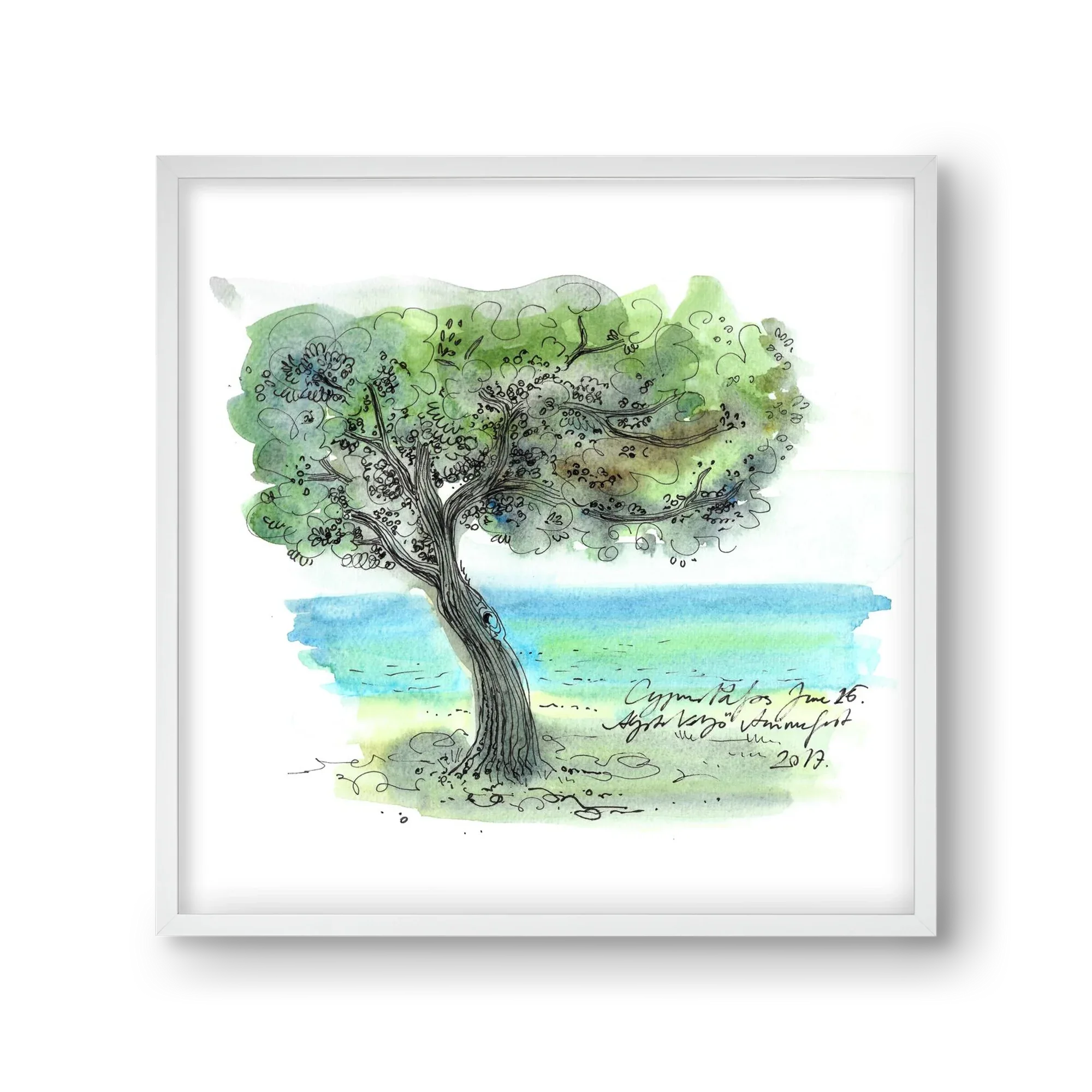 CYPRUS AQUARELLE NO.3 - artbridge