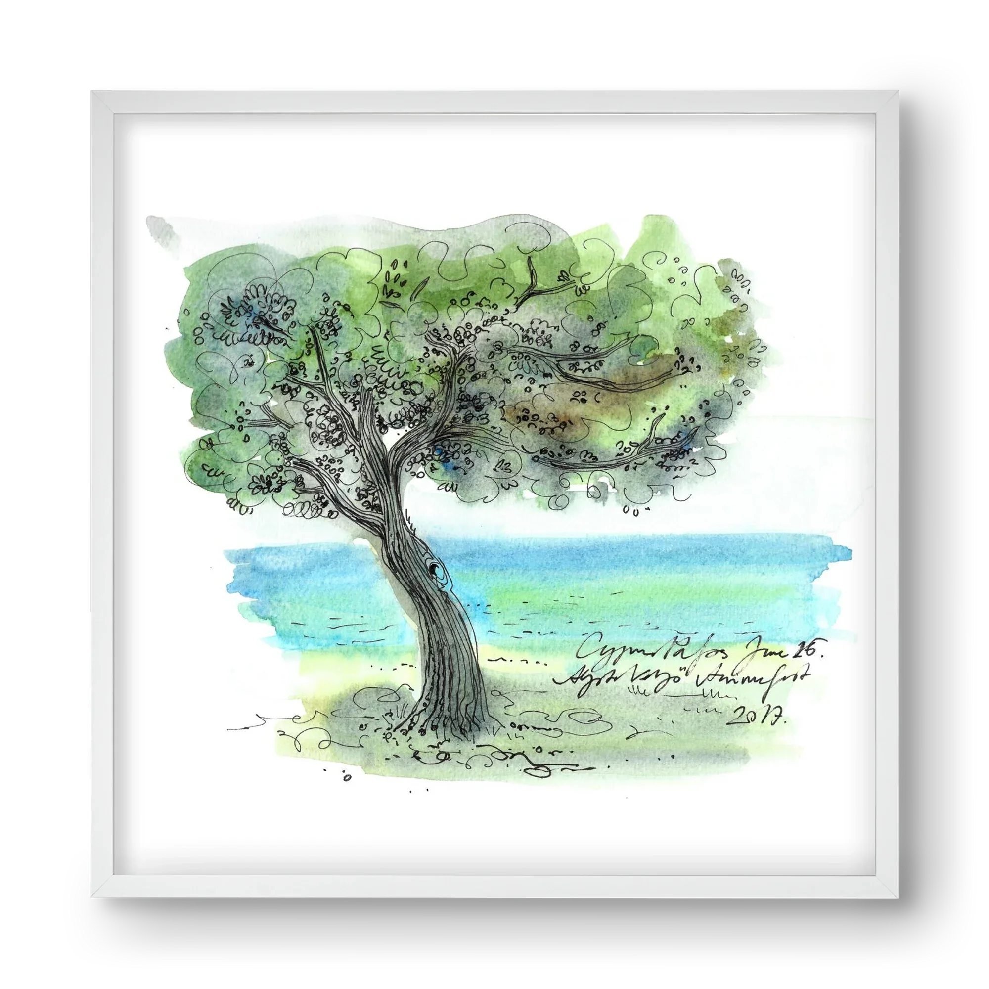 CYPRUS AQUARELLE NO.3 - artbridge