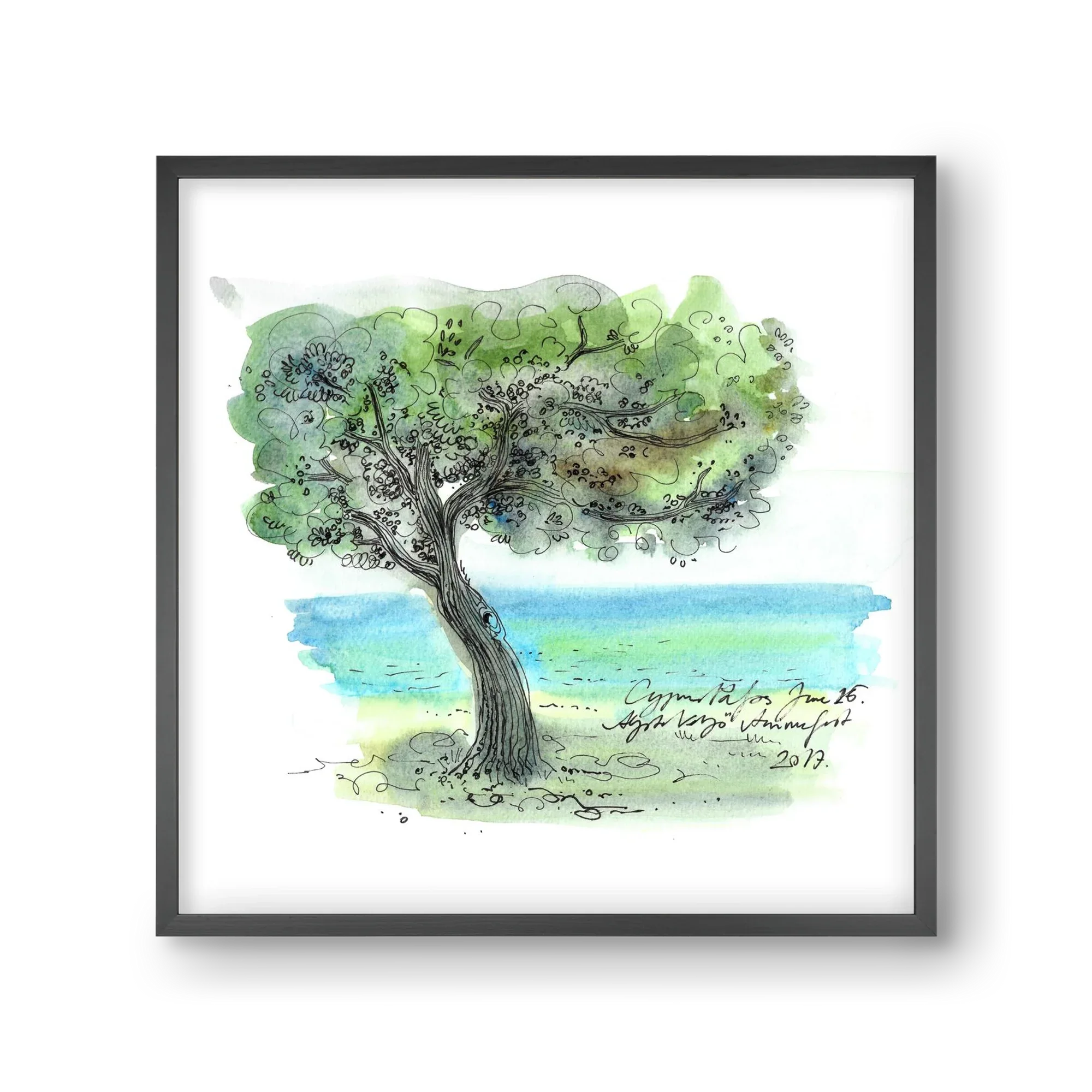 CYPRUS AQUARELLE NO.3 - artbridge
