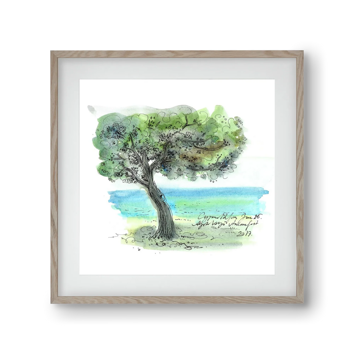 CYPRUS AQUARELLE NO.3 - artbridge